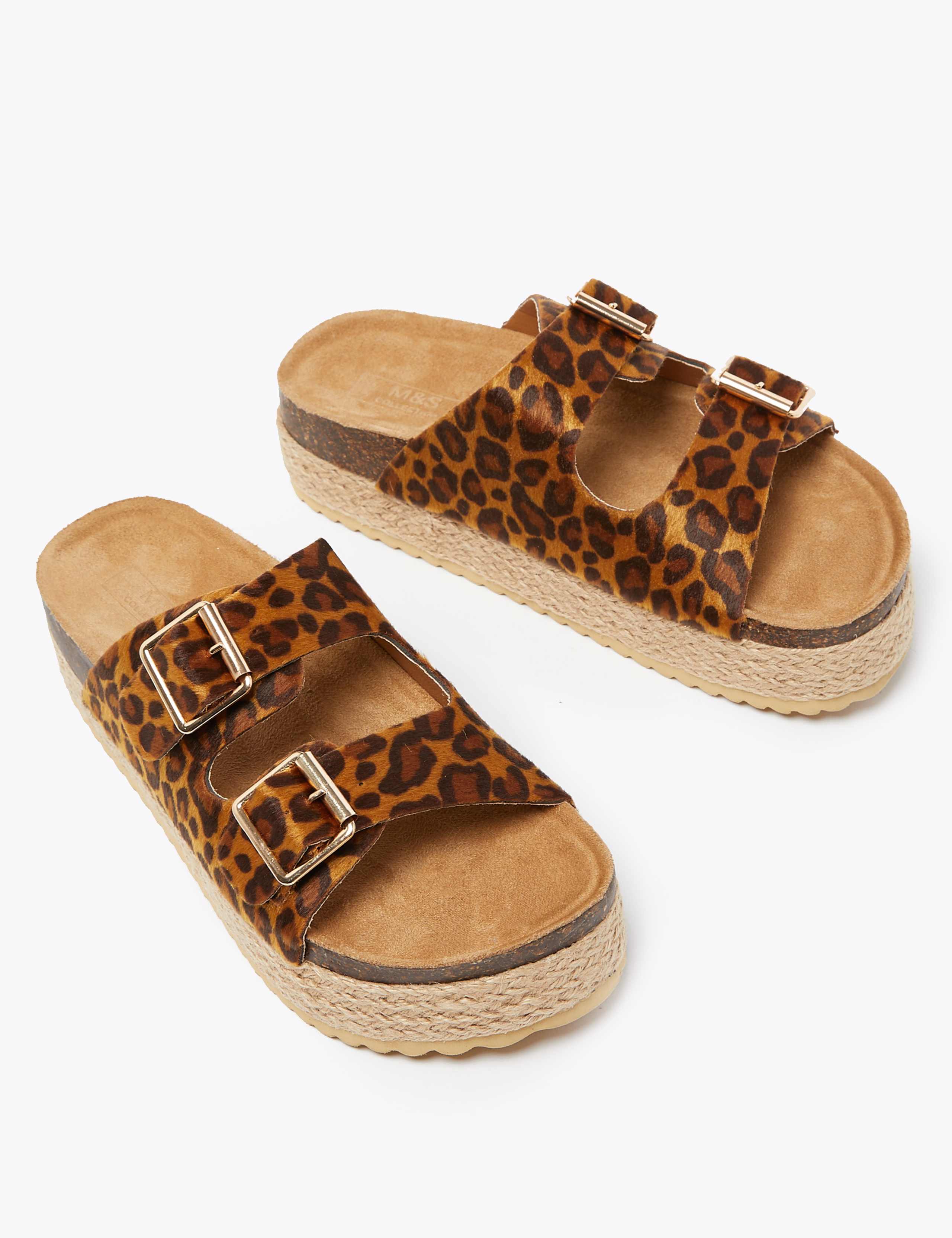 Flatform Open Toe Mules 2 of 4