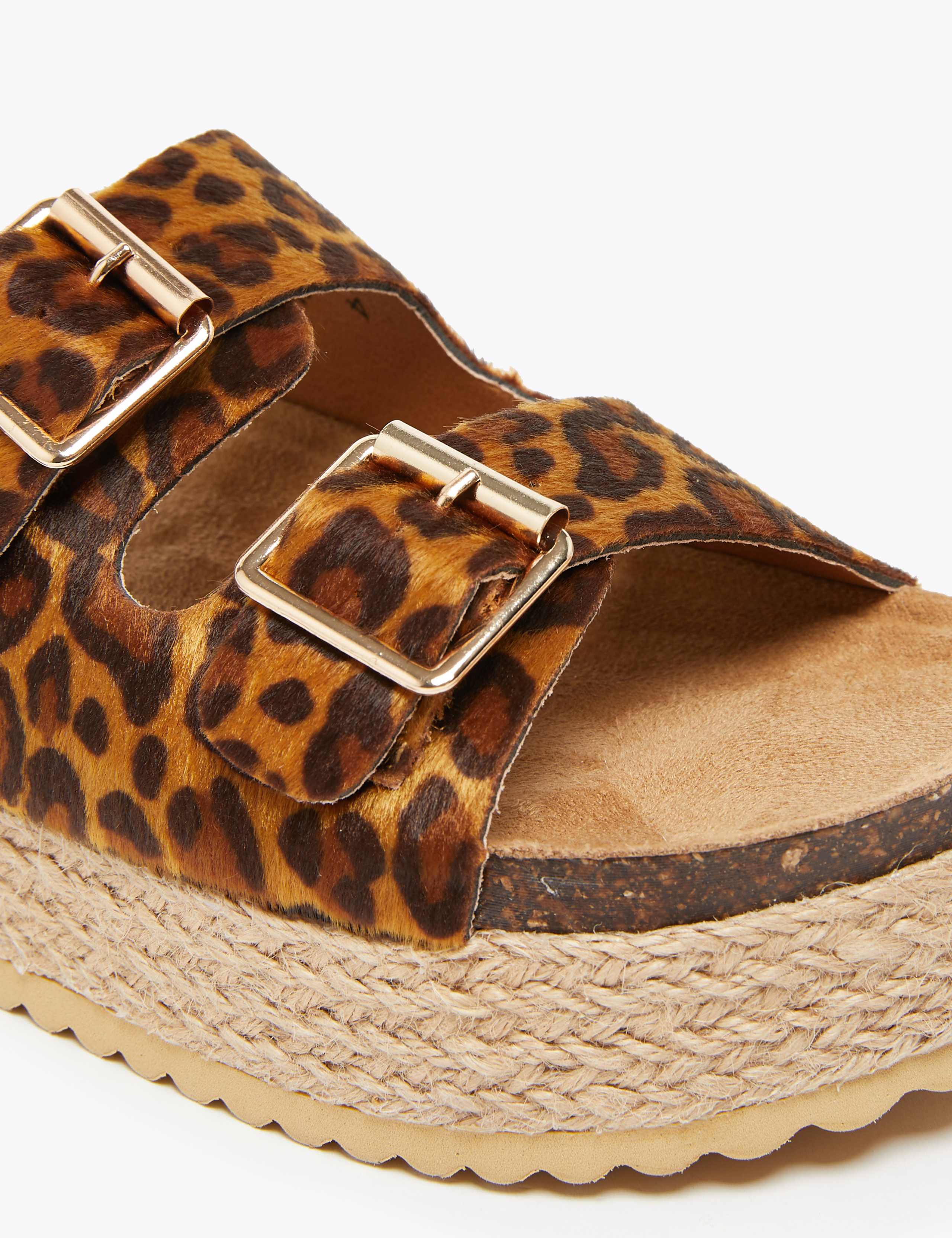 Flatform Open Toe Mules 3 of 4