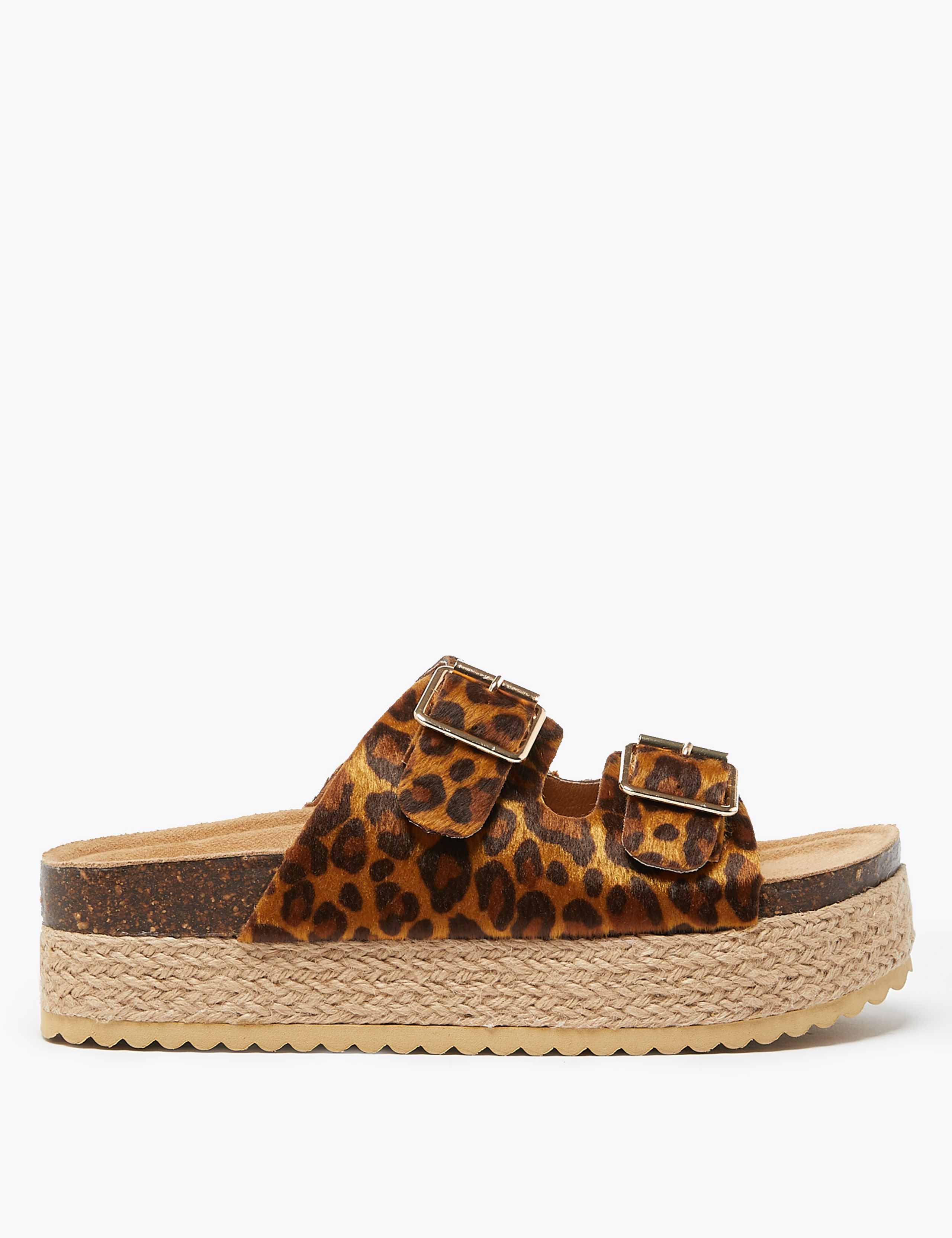 Flatform Open Toe Mules 1 of 4
