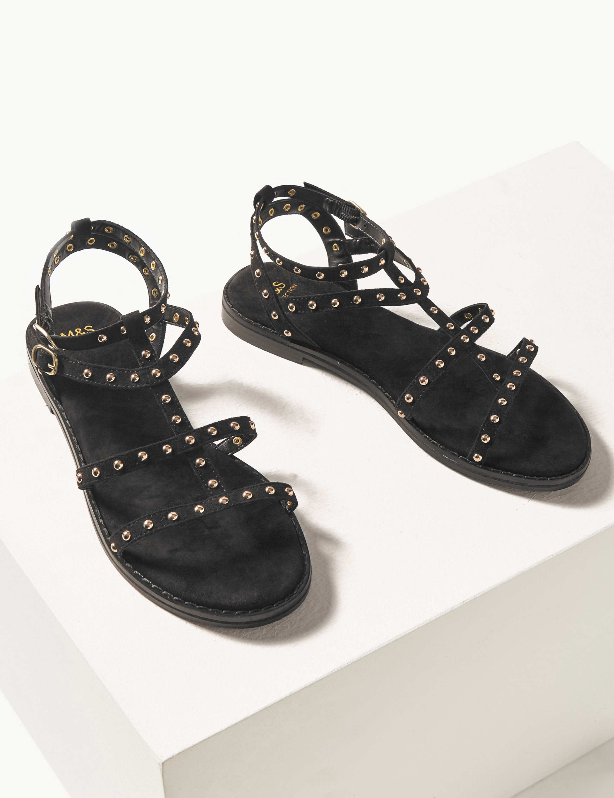 Studded Gladiator Sandals 2 of 4