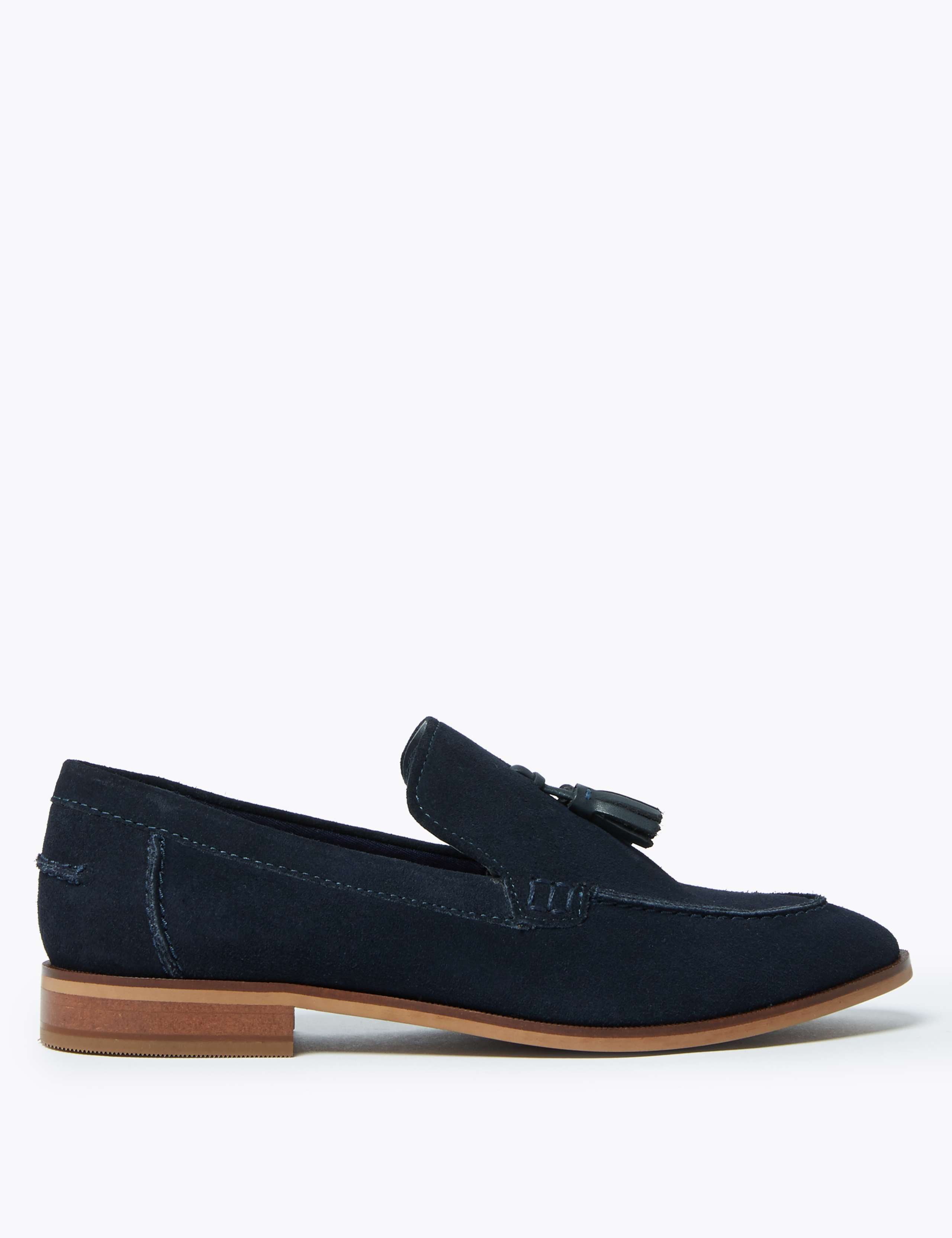Suede Tassel Loafers 2 of 5
