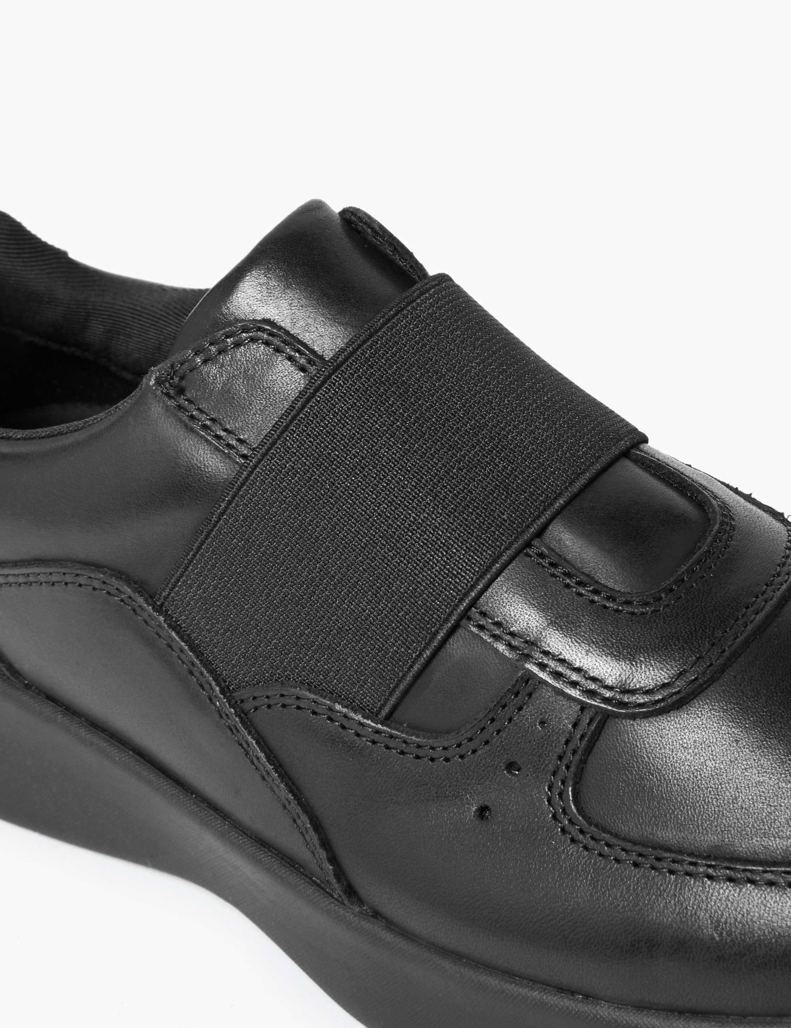 Leather Slip On Trainers 3 of 4