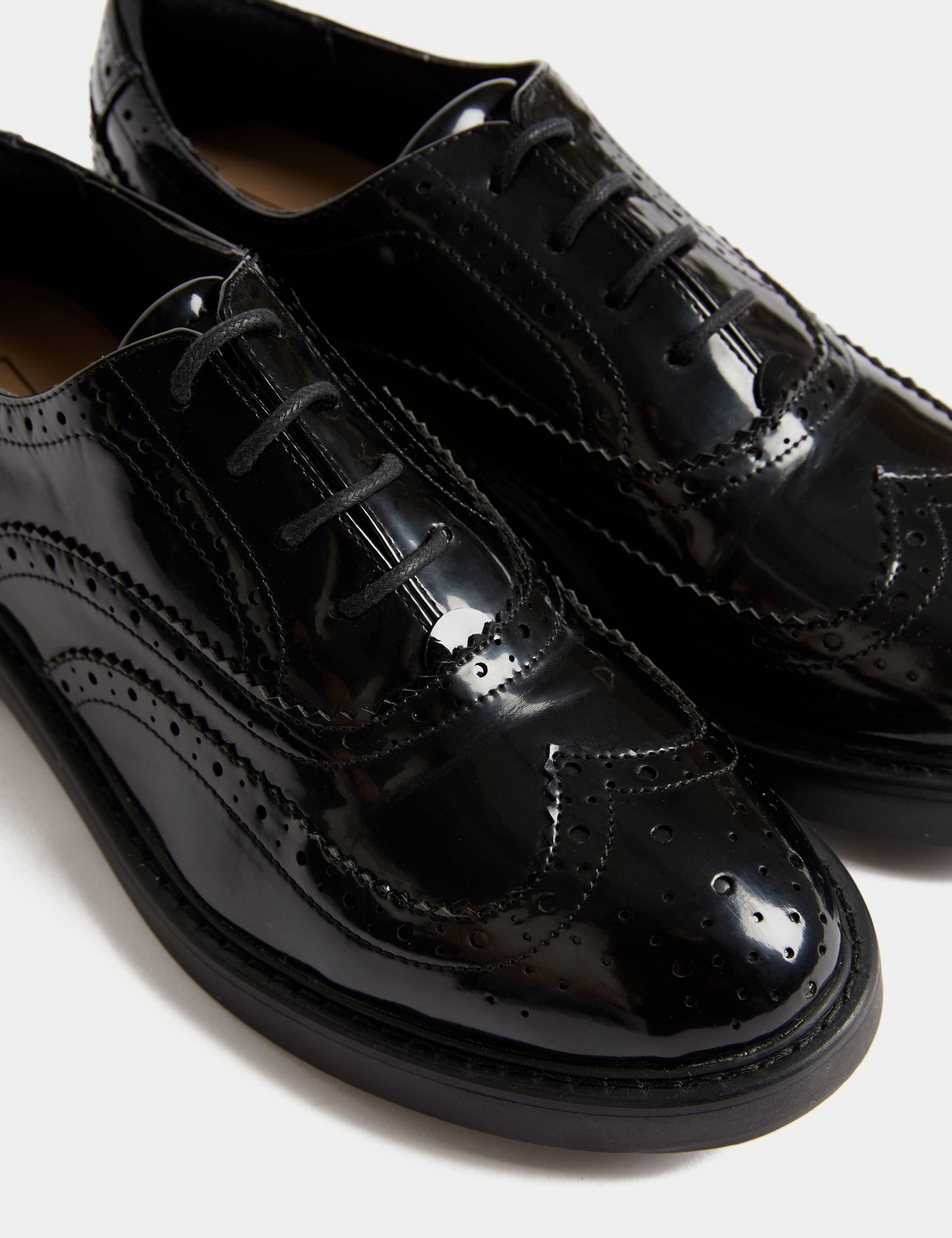 Patent Lace Up Brogues 3 of 3