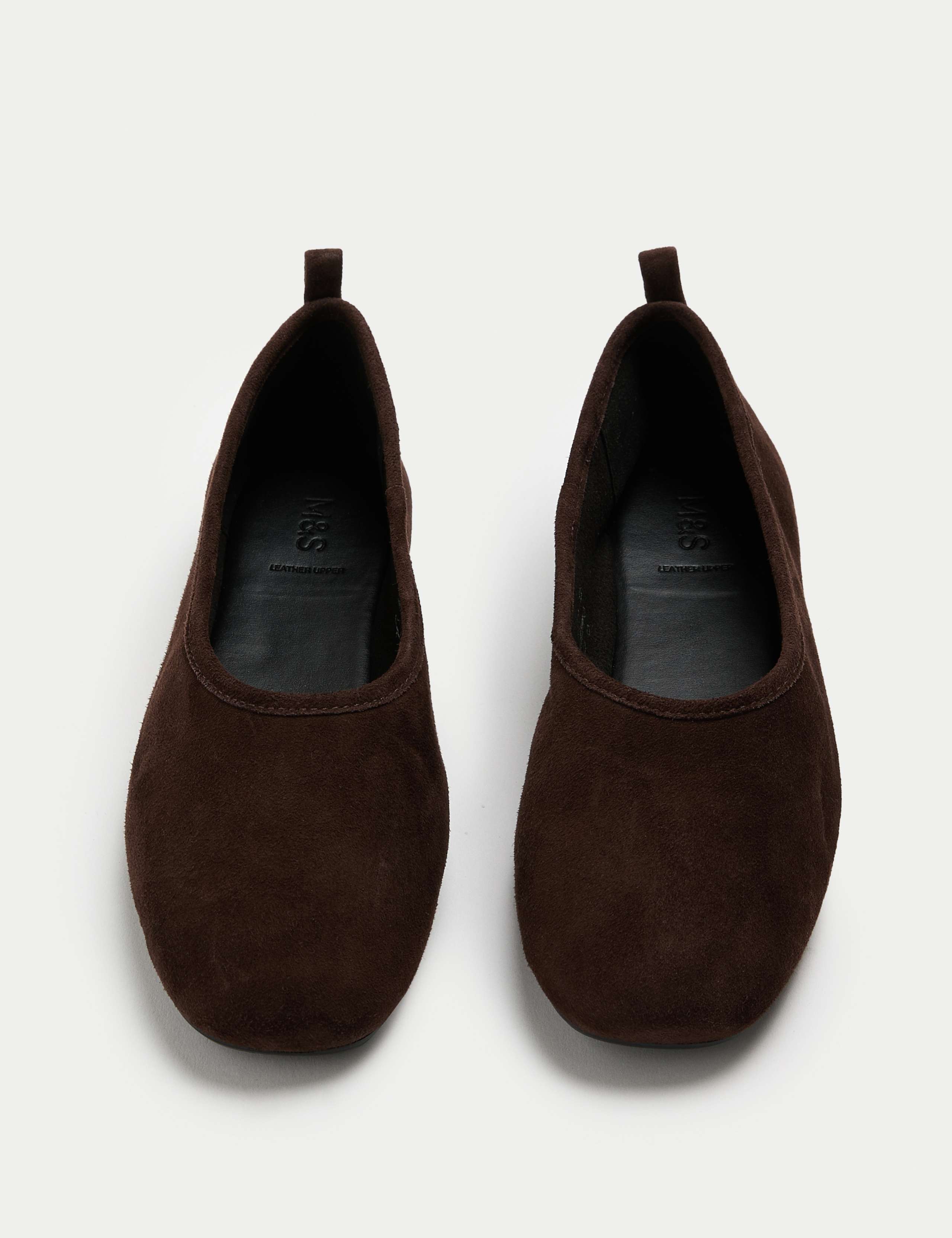 Suede Ballet Pumps 1 of 3