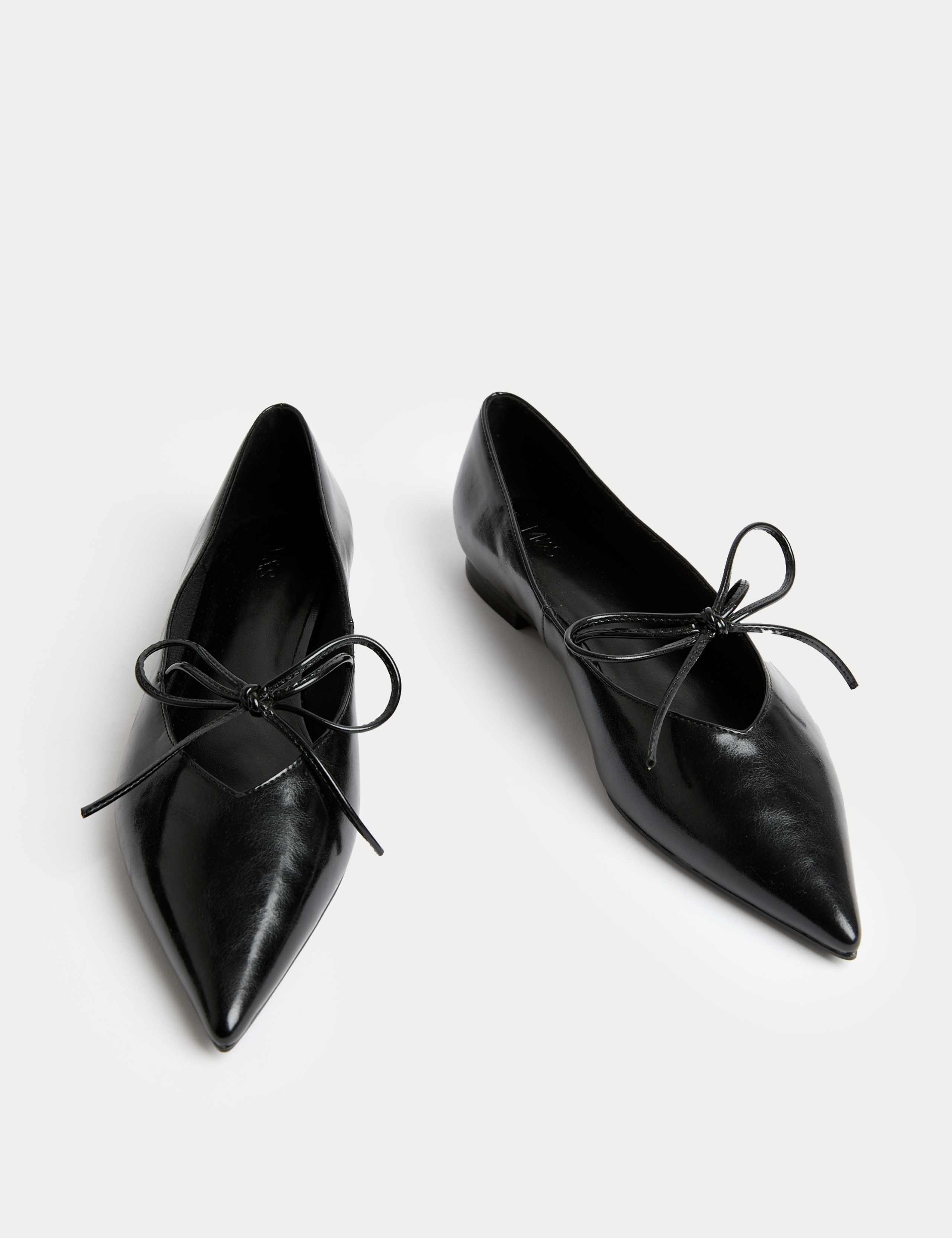 Bow Flat Pointed Pumps 2 of 3