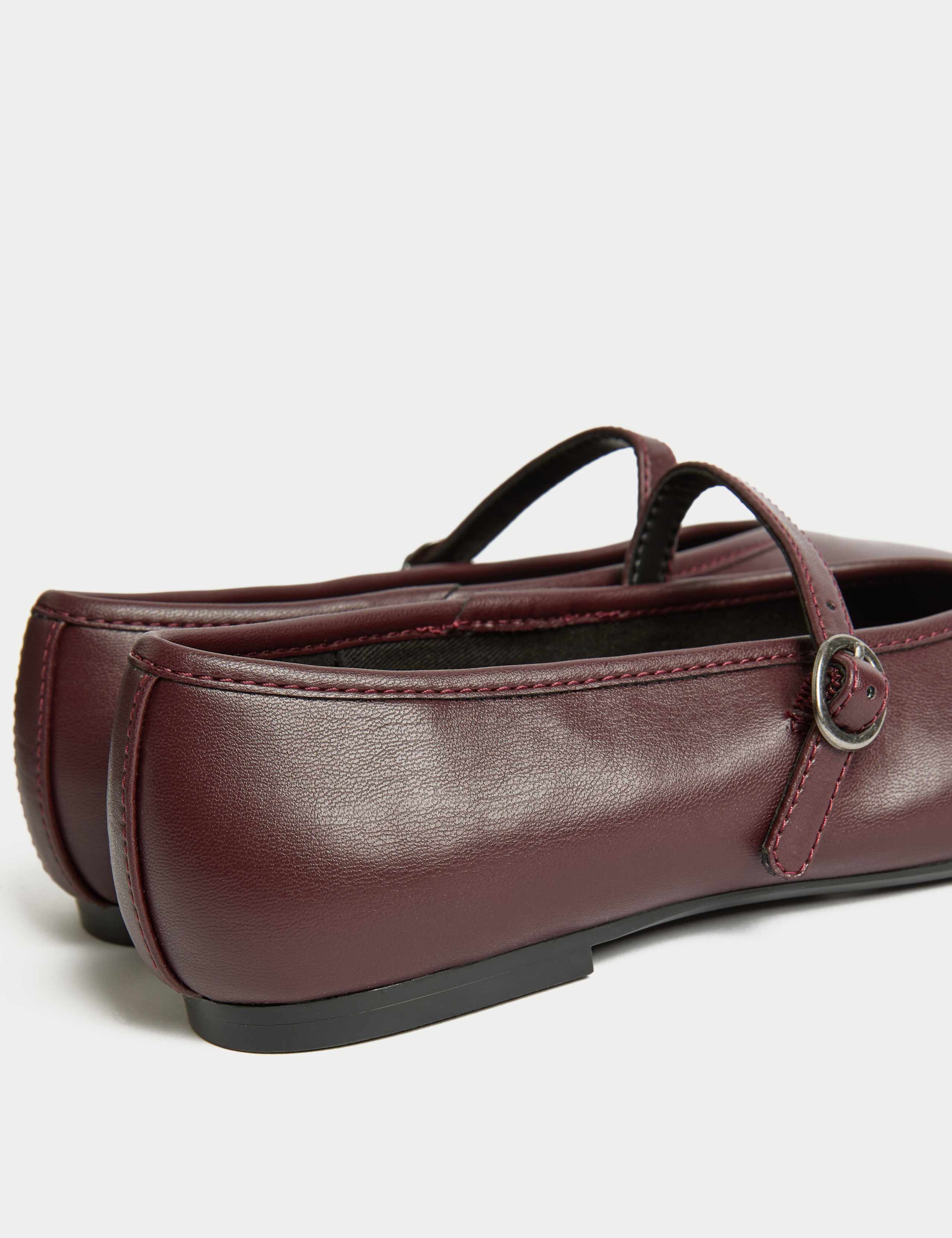 Buckle Flat Ballet Pumps 3 of 3