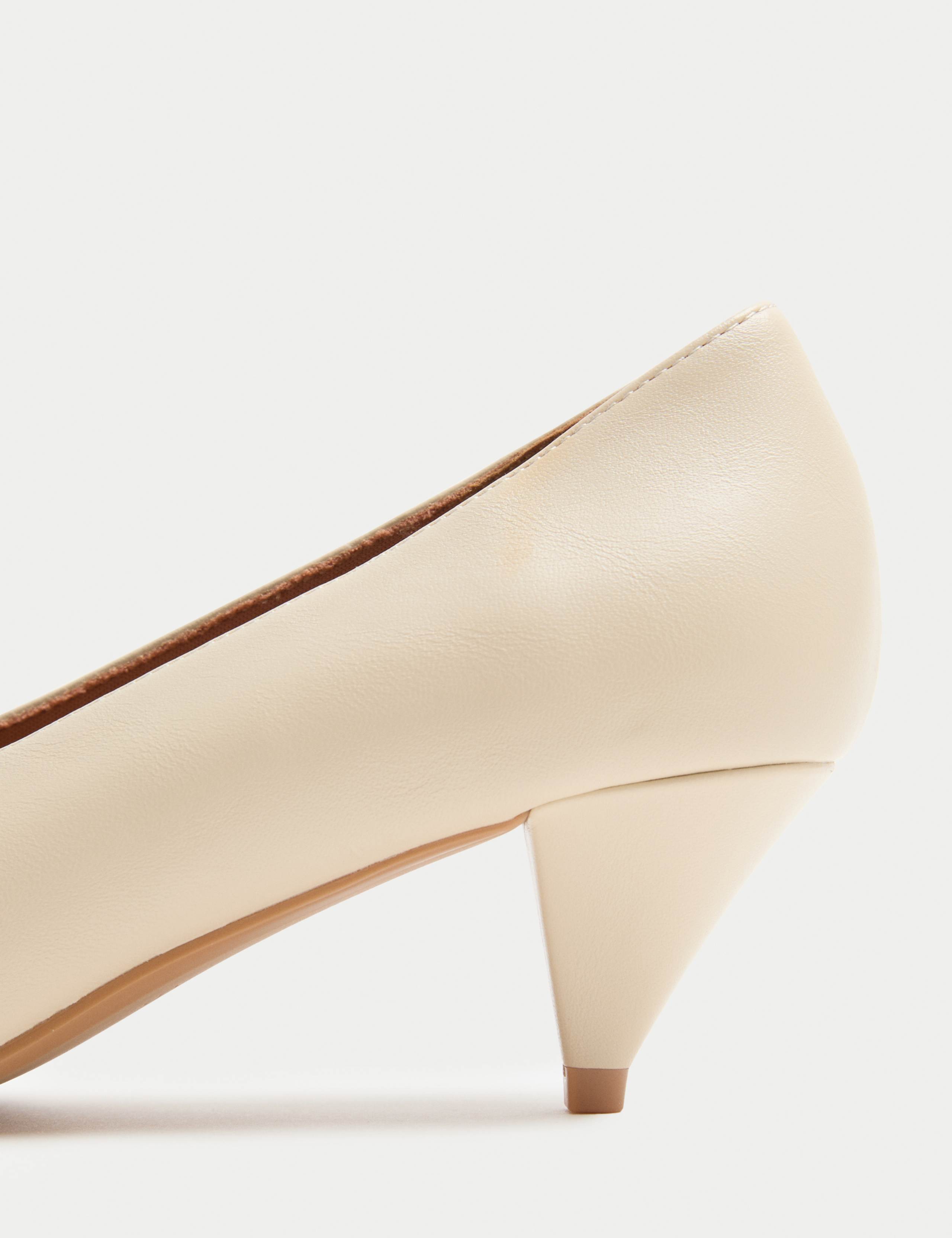 Kitten Heel Court Shoes 3 of 4
