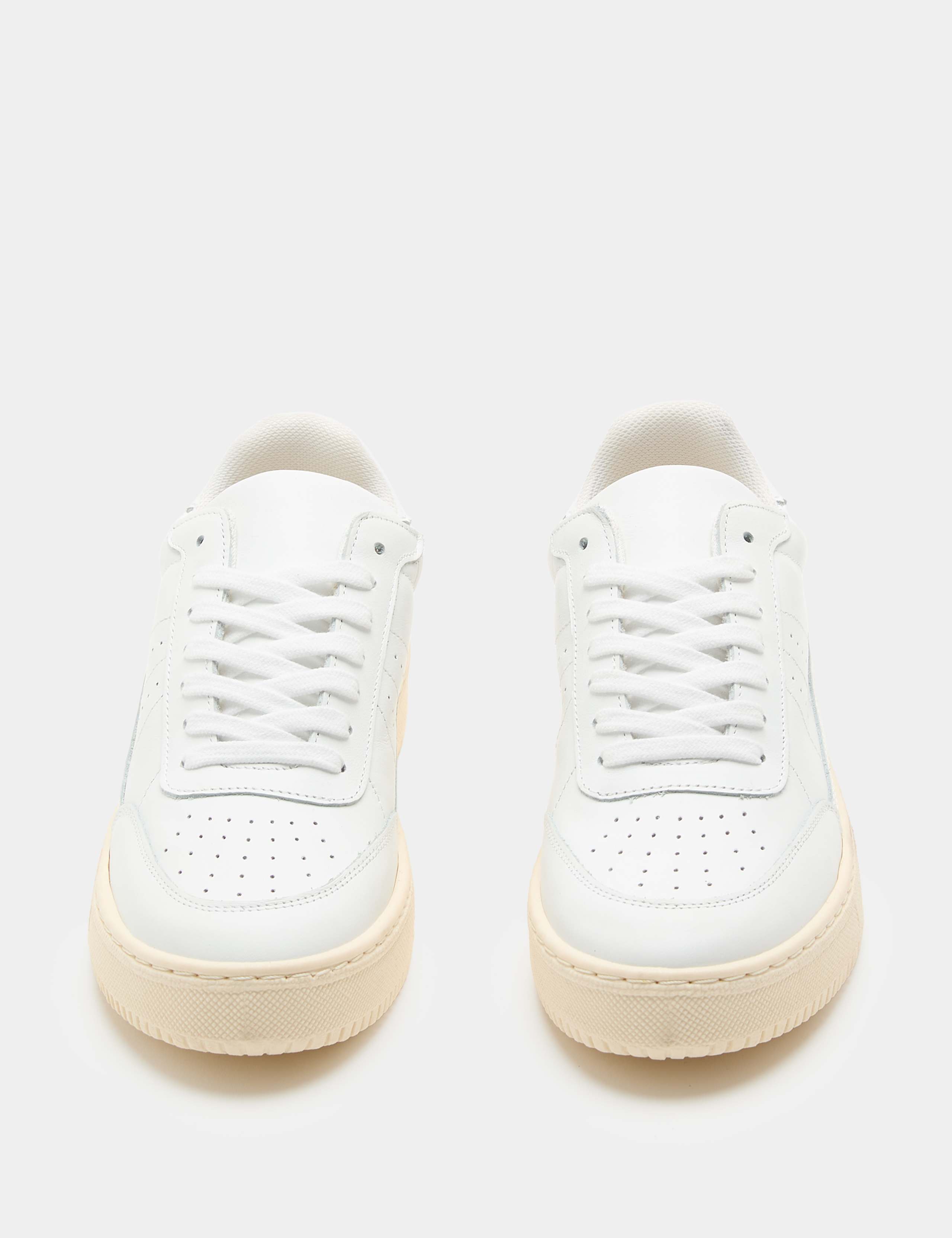 Leather Flatform Trainers 2 of 3