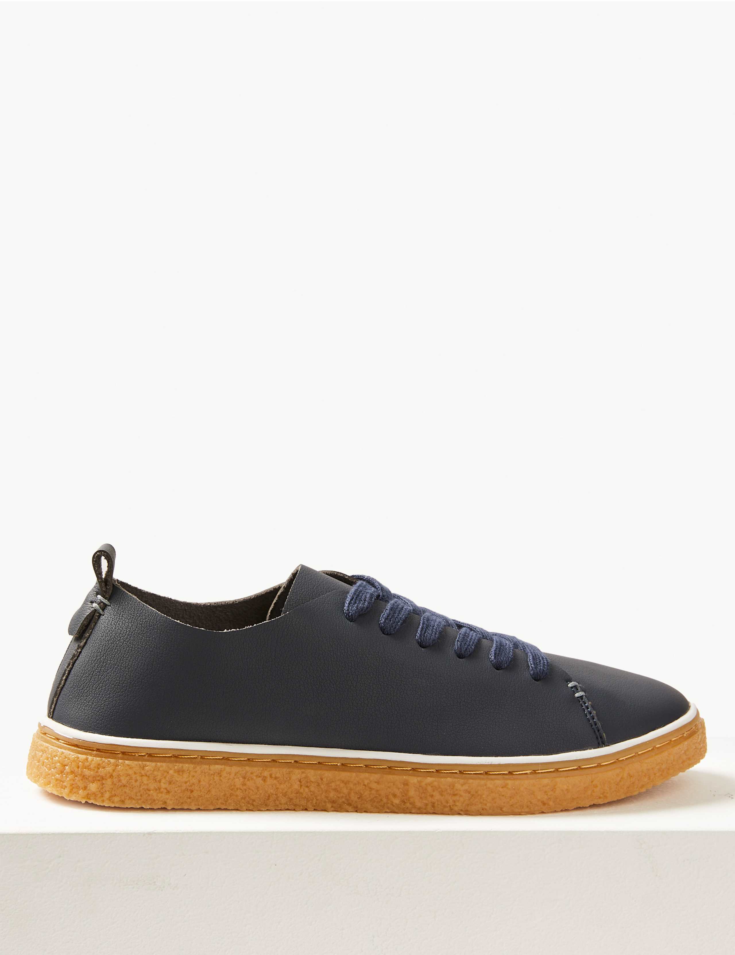 Crepe Lace-up Trainers 2 of 5