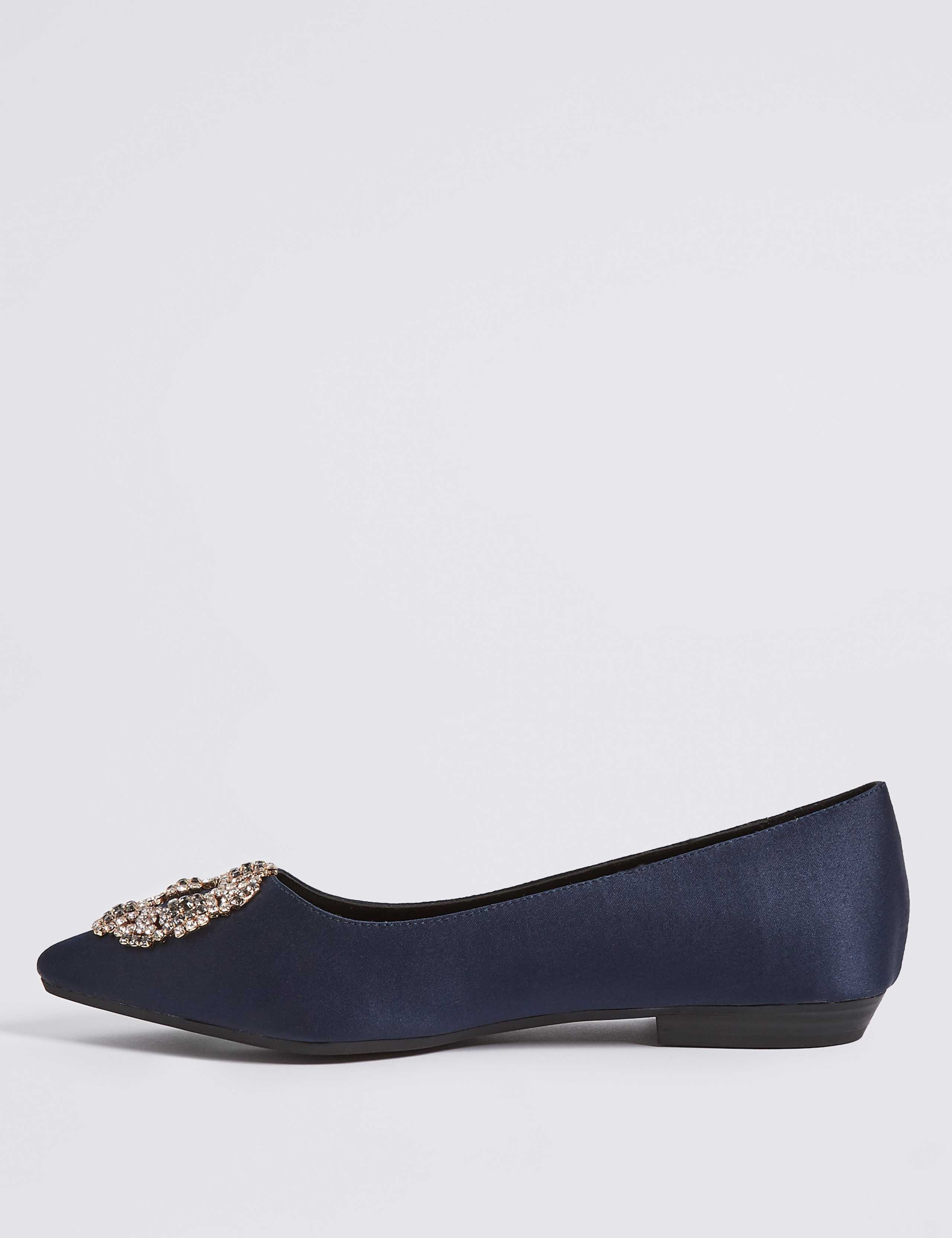 Jewel Trim Ballerina Pumps 5 of 6