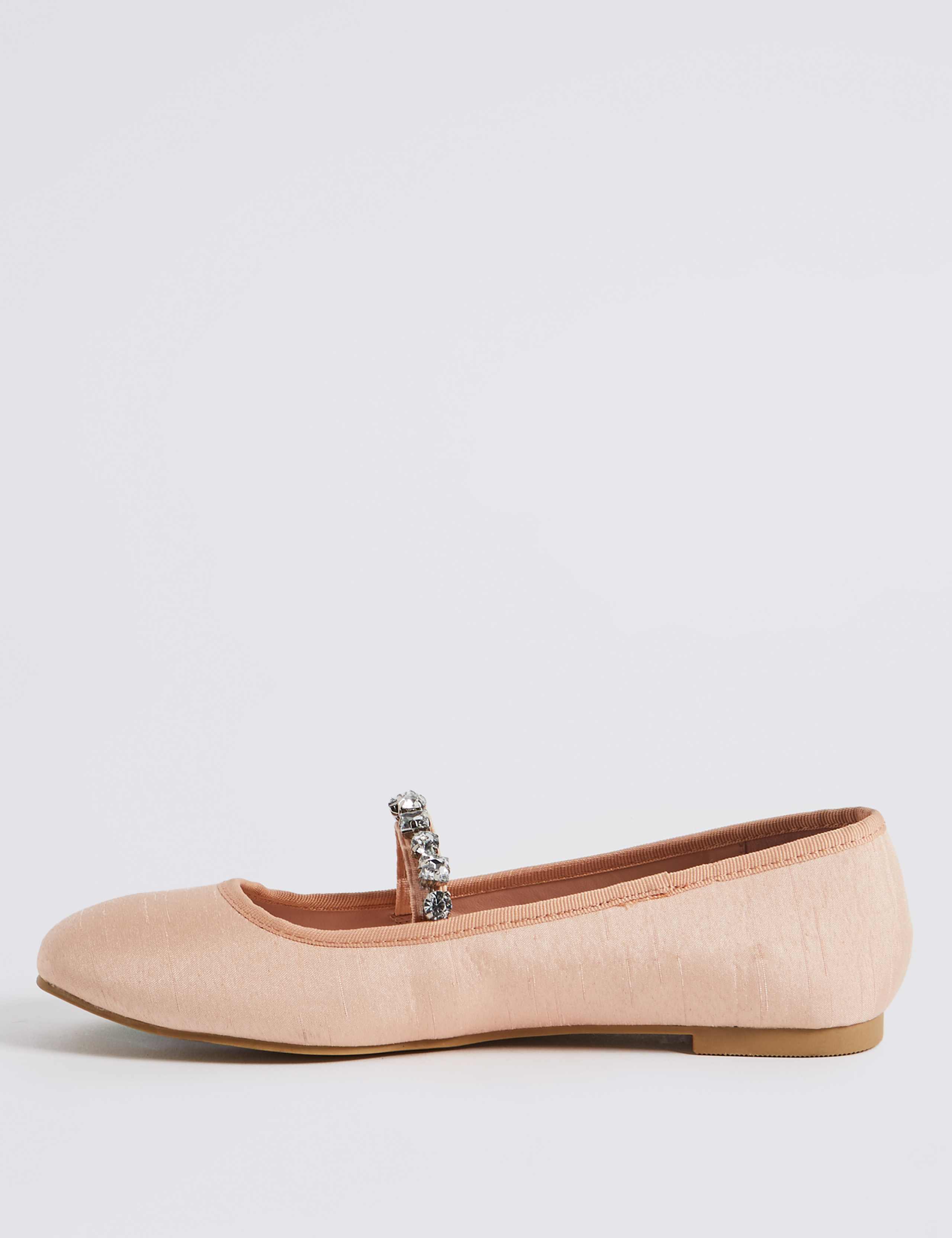 Jewel Strap Ballerina Pumps 5 of 6