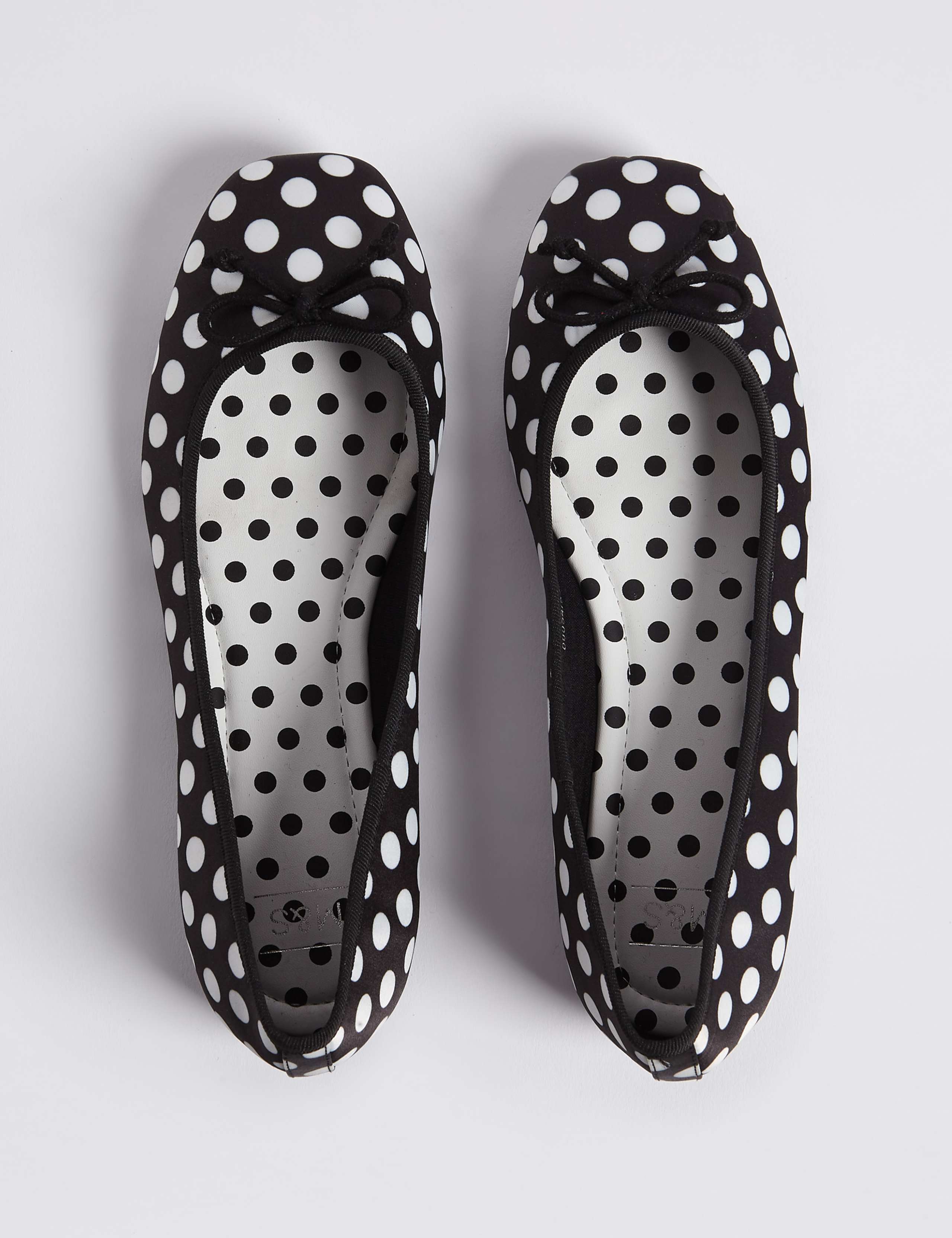 Polka Dot Ballerina Pumps 4 of 6