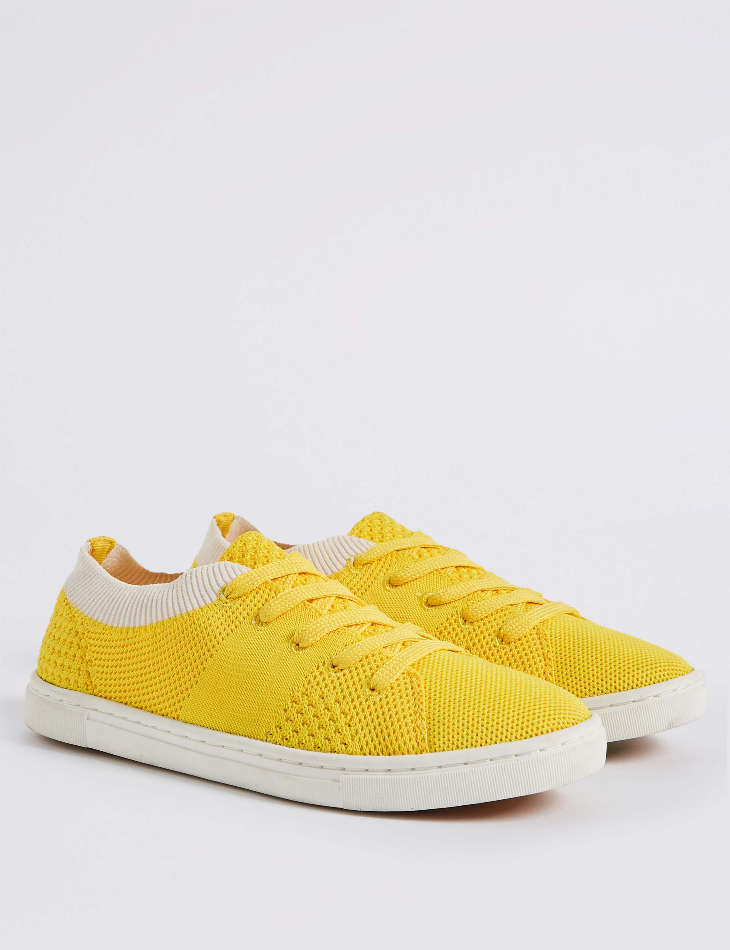 Knitted Lace-up Trainers 3 of 6