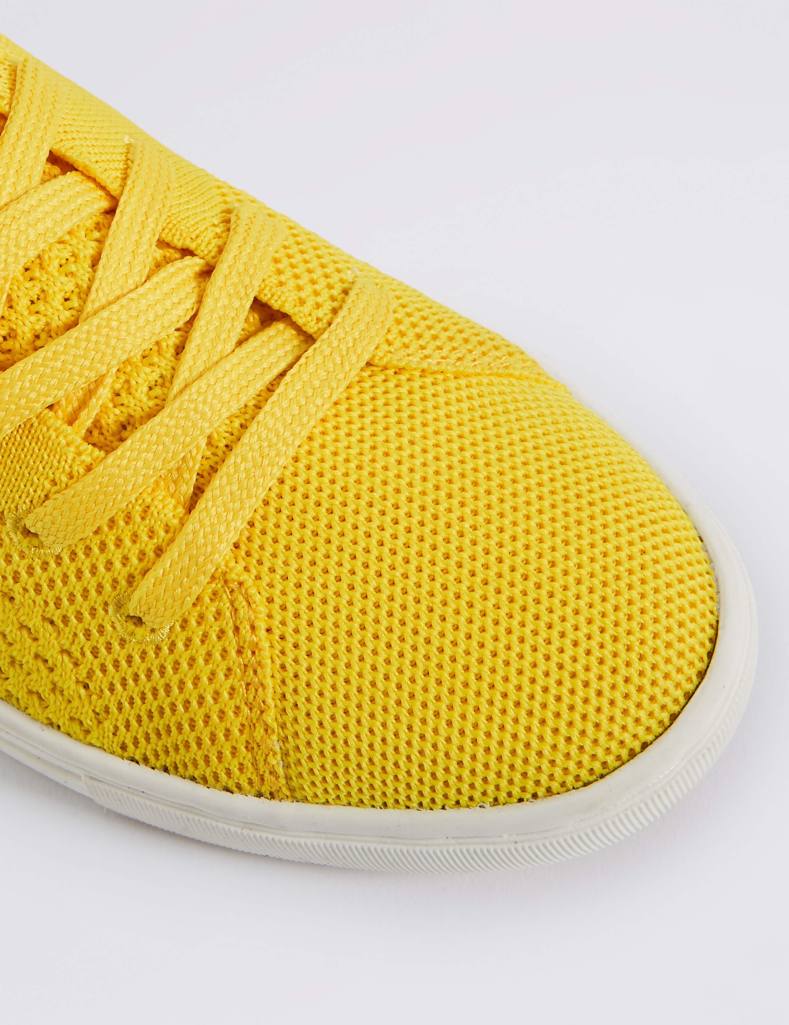 Knitted Lace-up Trainers 6 of 6