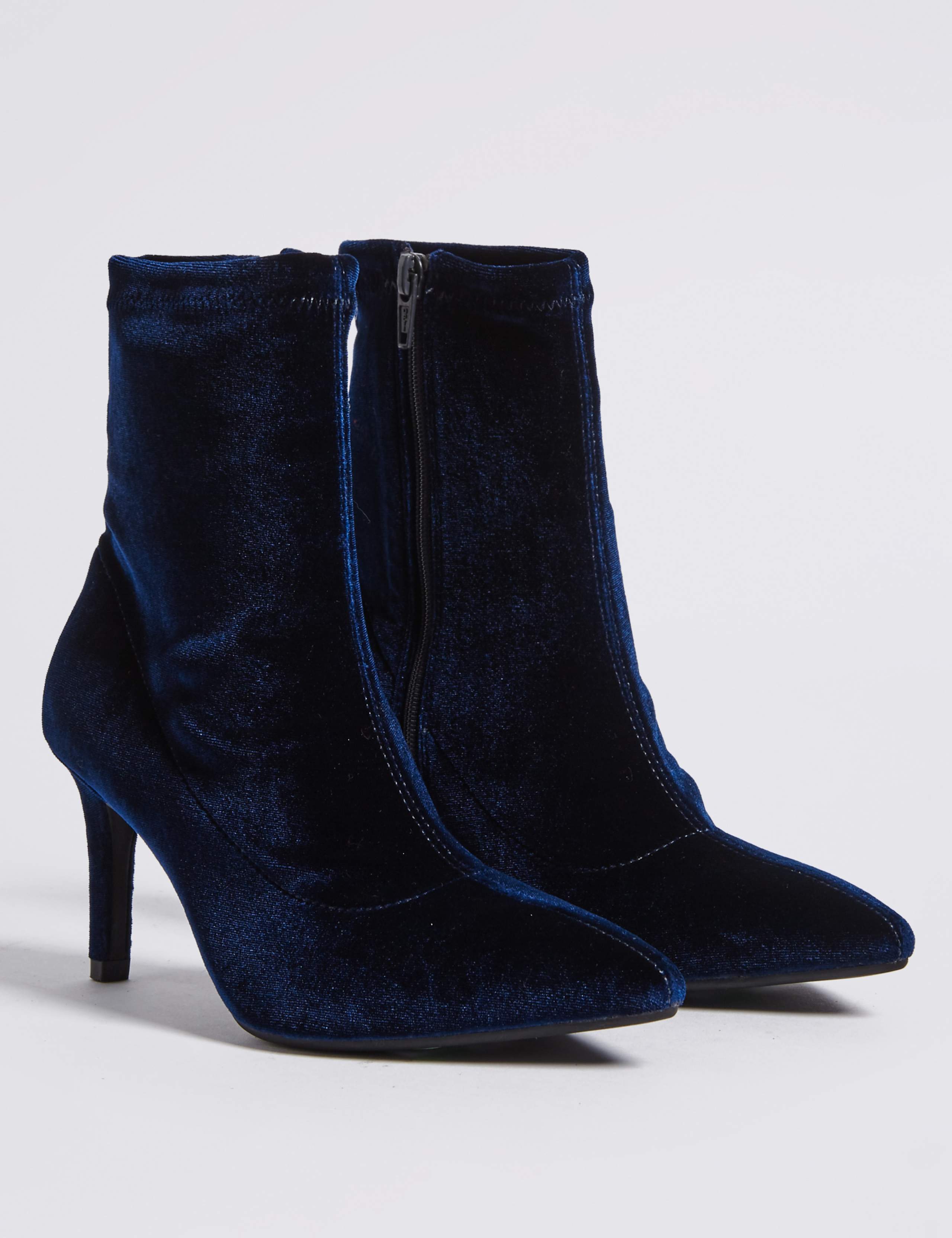 Stiletto Heel Side Zip Ankle Boots 3 of 6