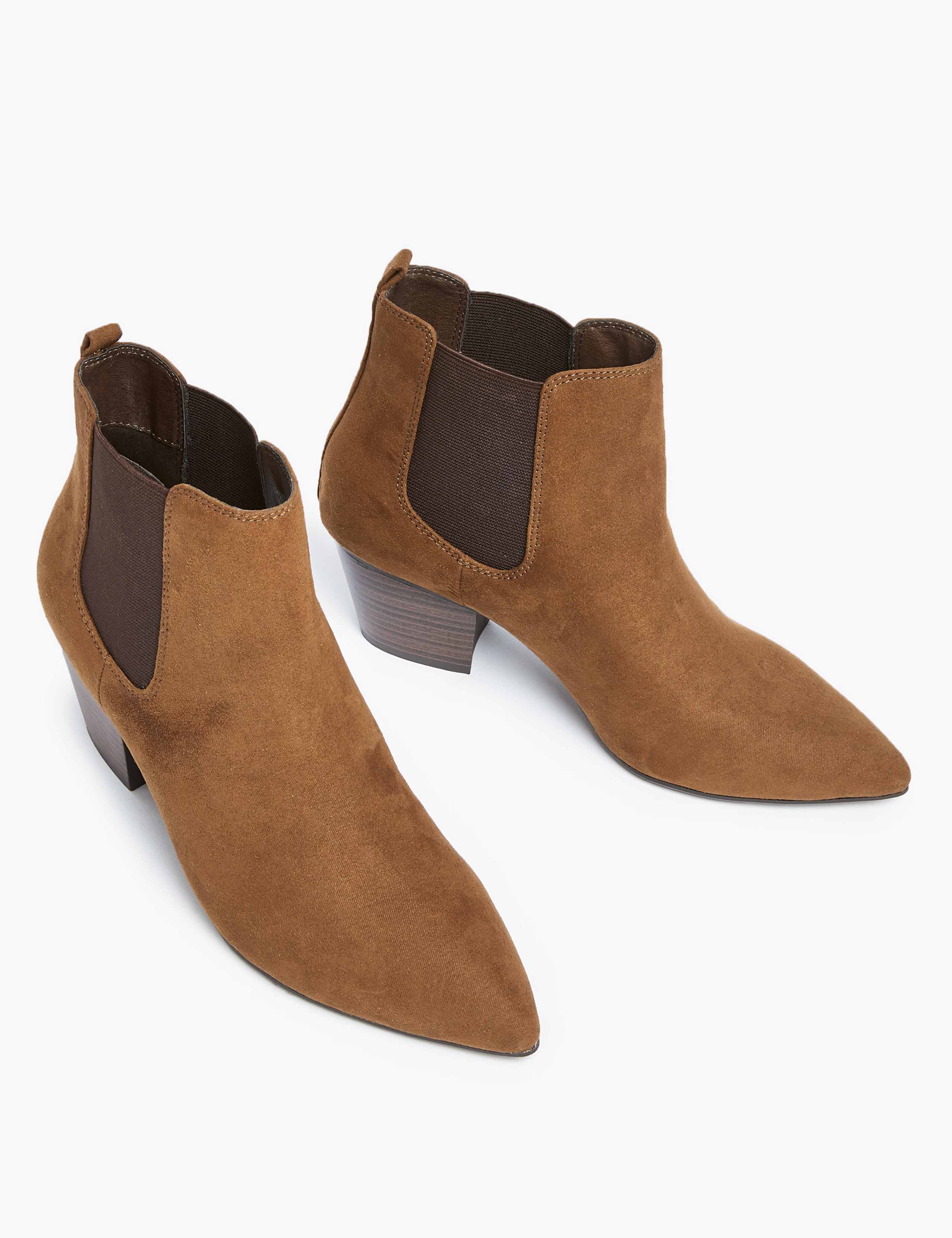 Block Heel Chelsea Ankle Boots 3 of 5