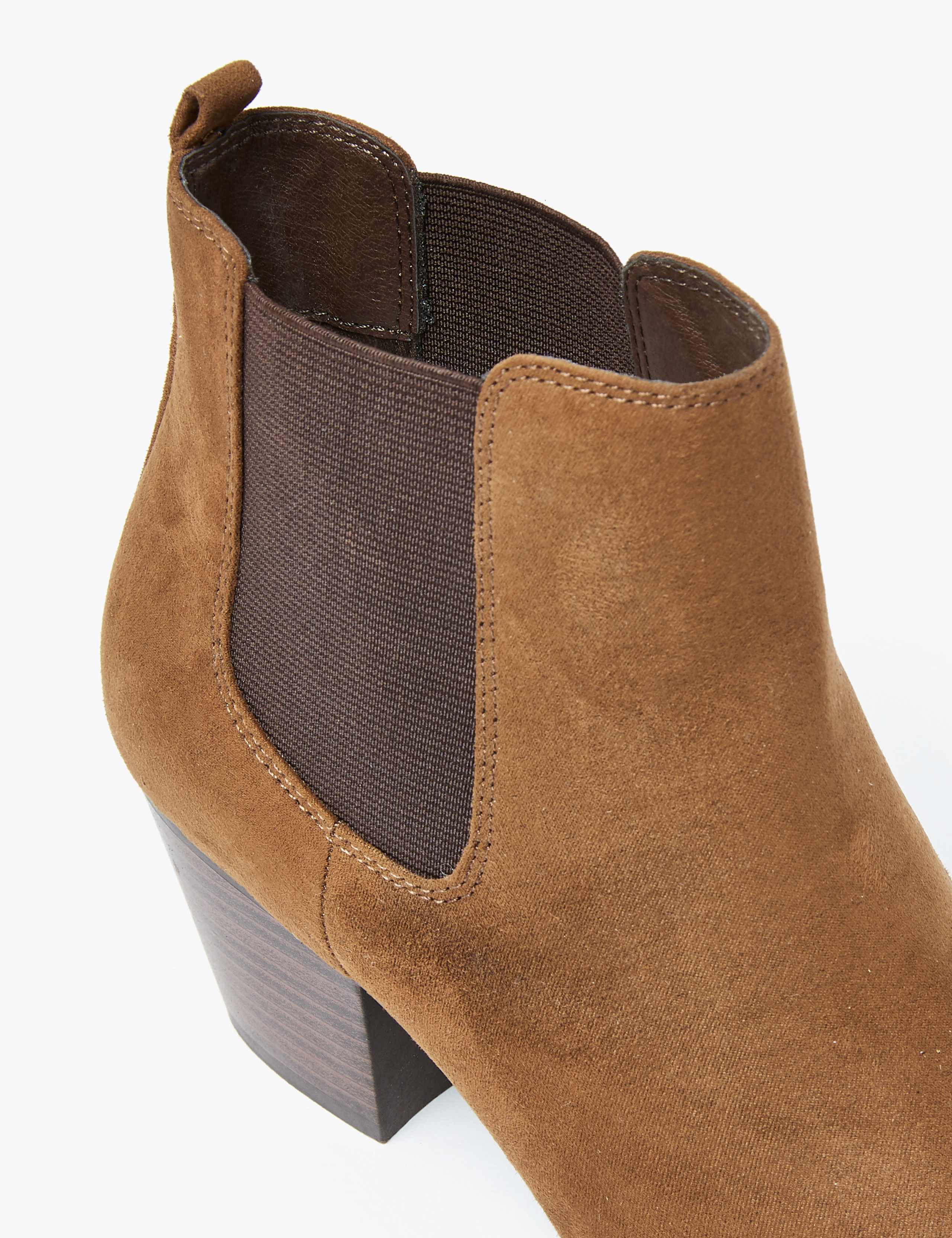 Block Heel Chelsea Ankle Boots 4 of 5