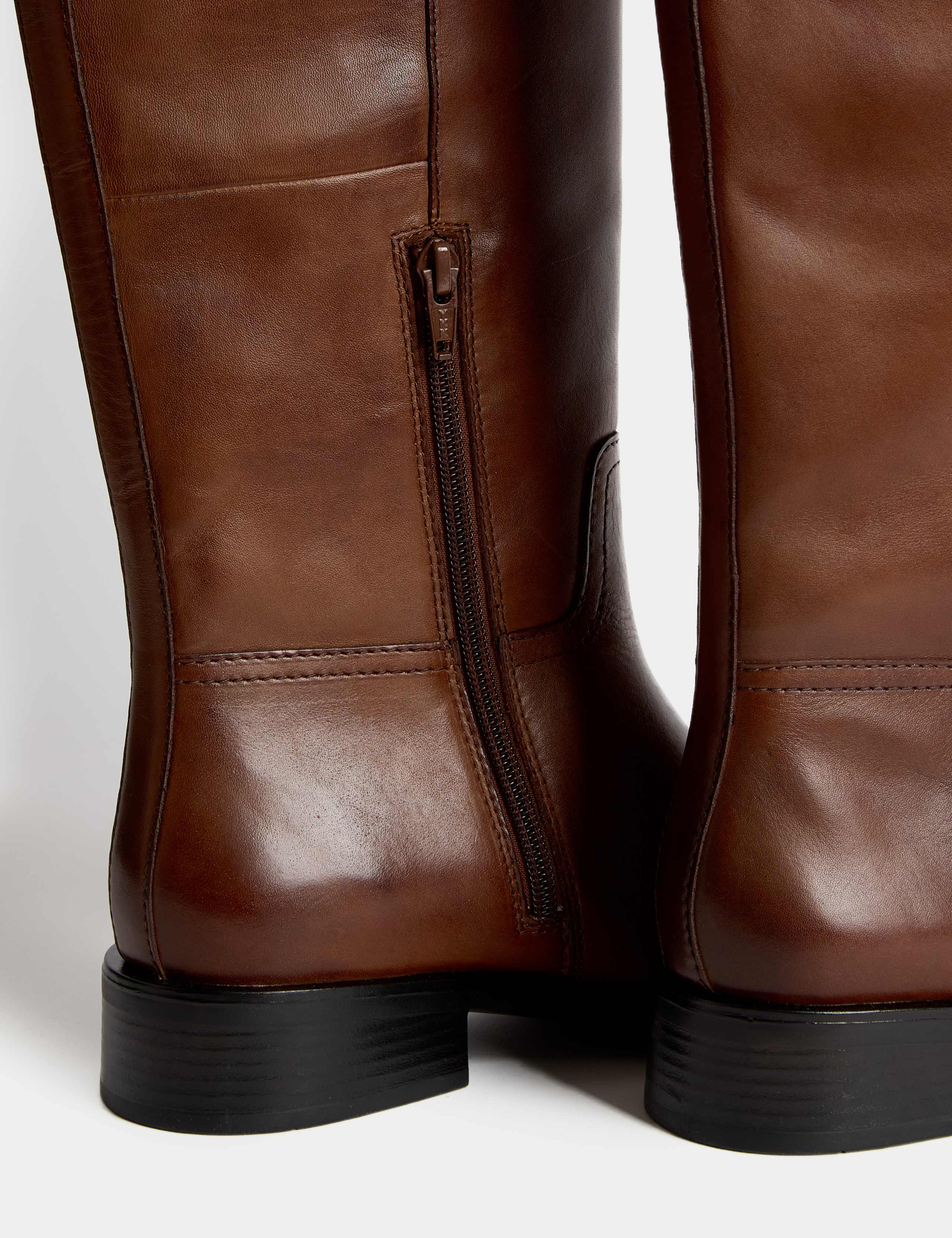 Leather Riding Knee High Boots 3 of 3