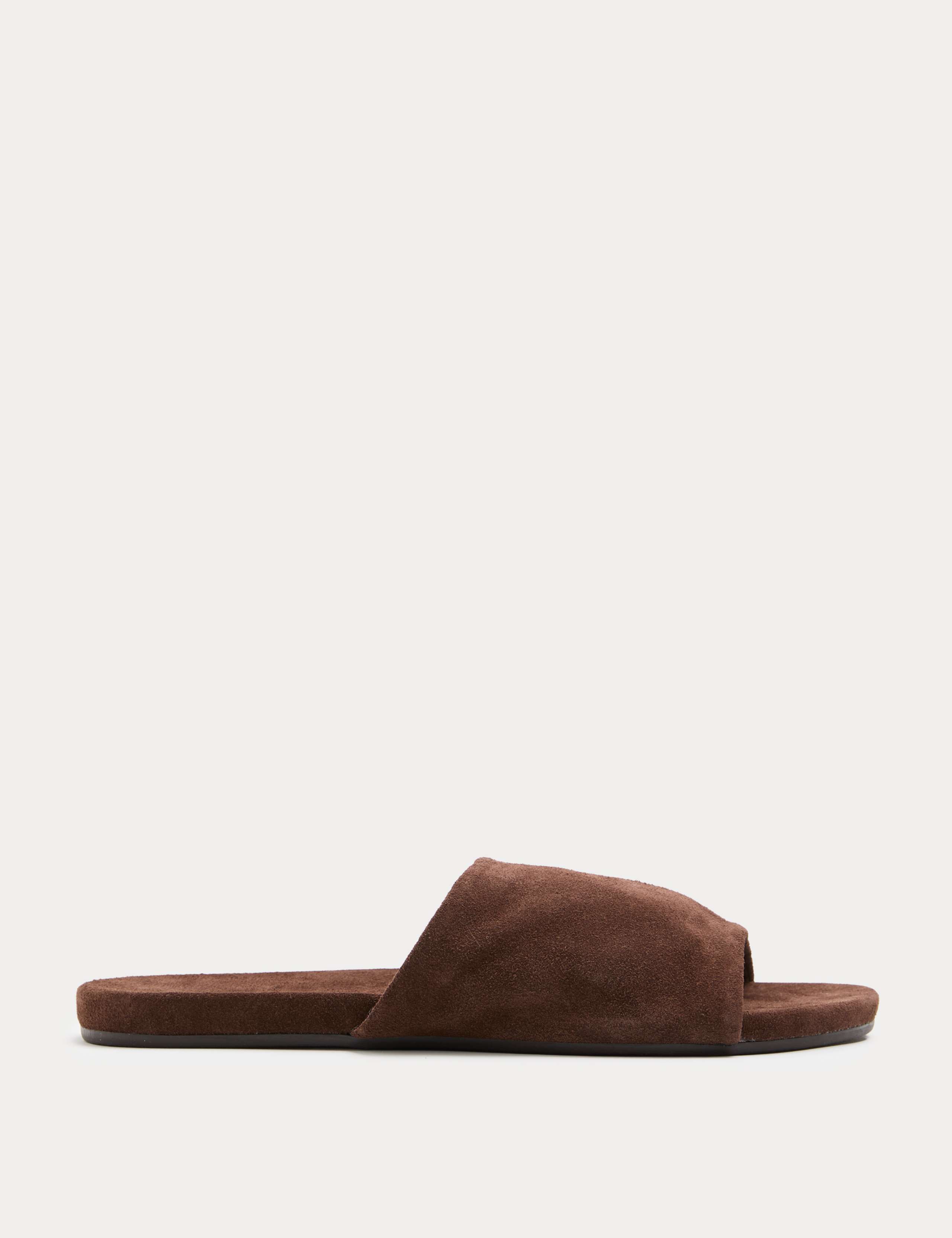 Suede Flat Mules 2 of 3