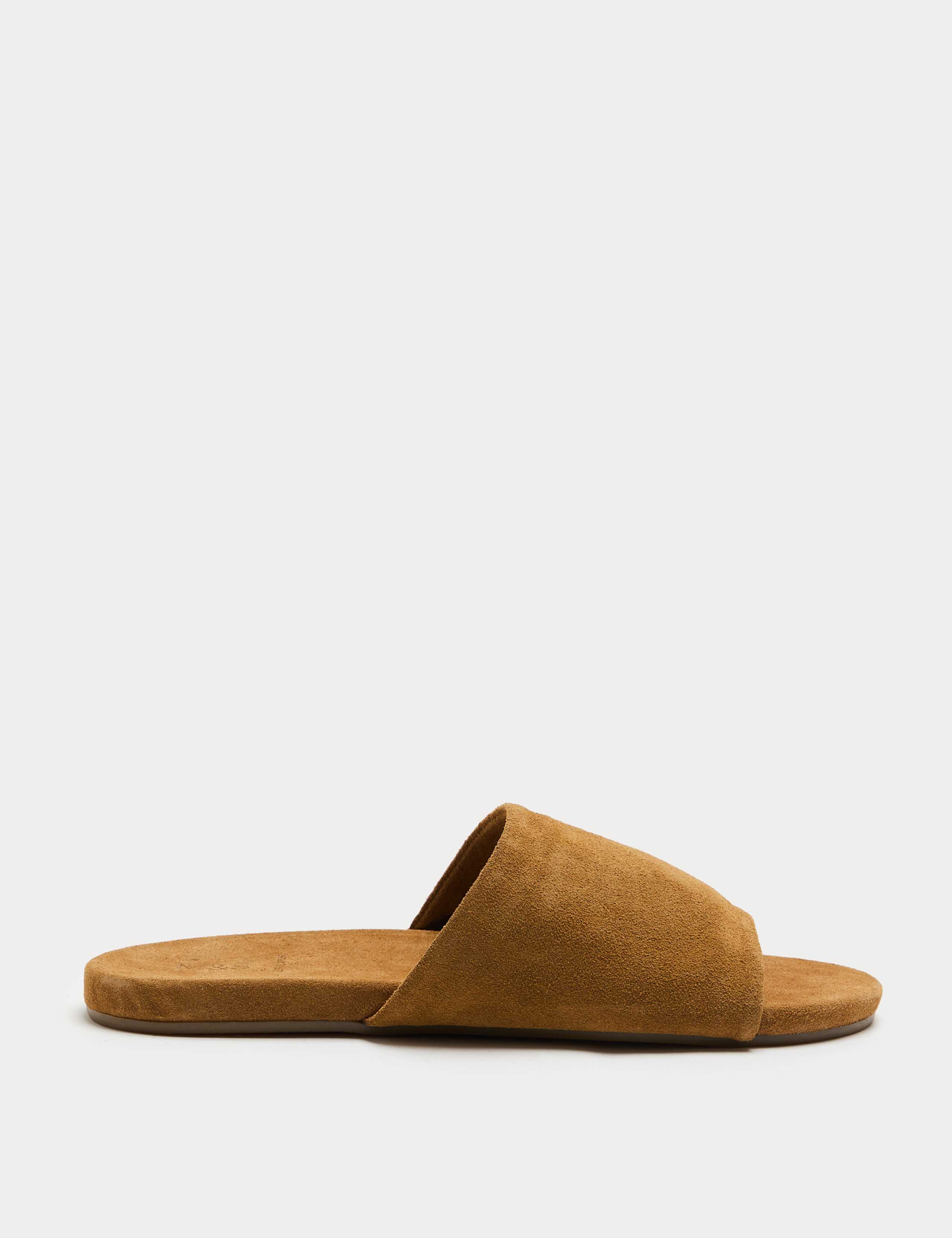 Suede Flat Mules 2 of 3