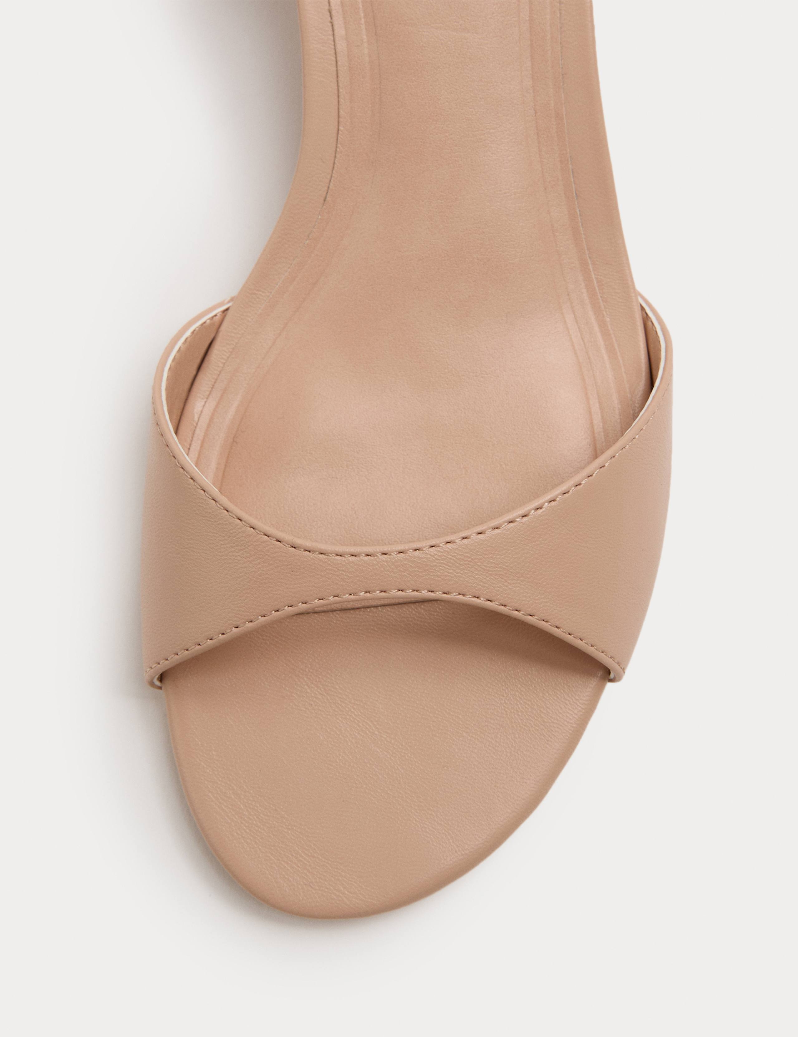 Ankle Strap Kitten Heel Peep Toe Sandals 3 of 3