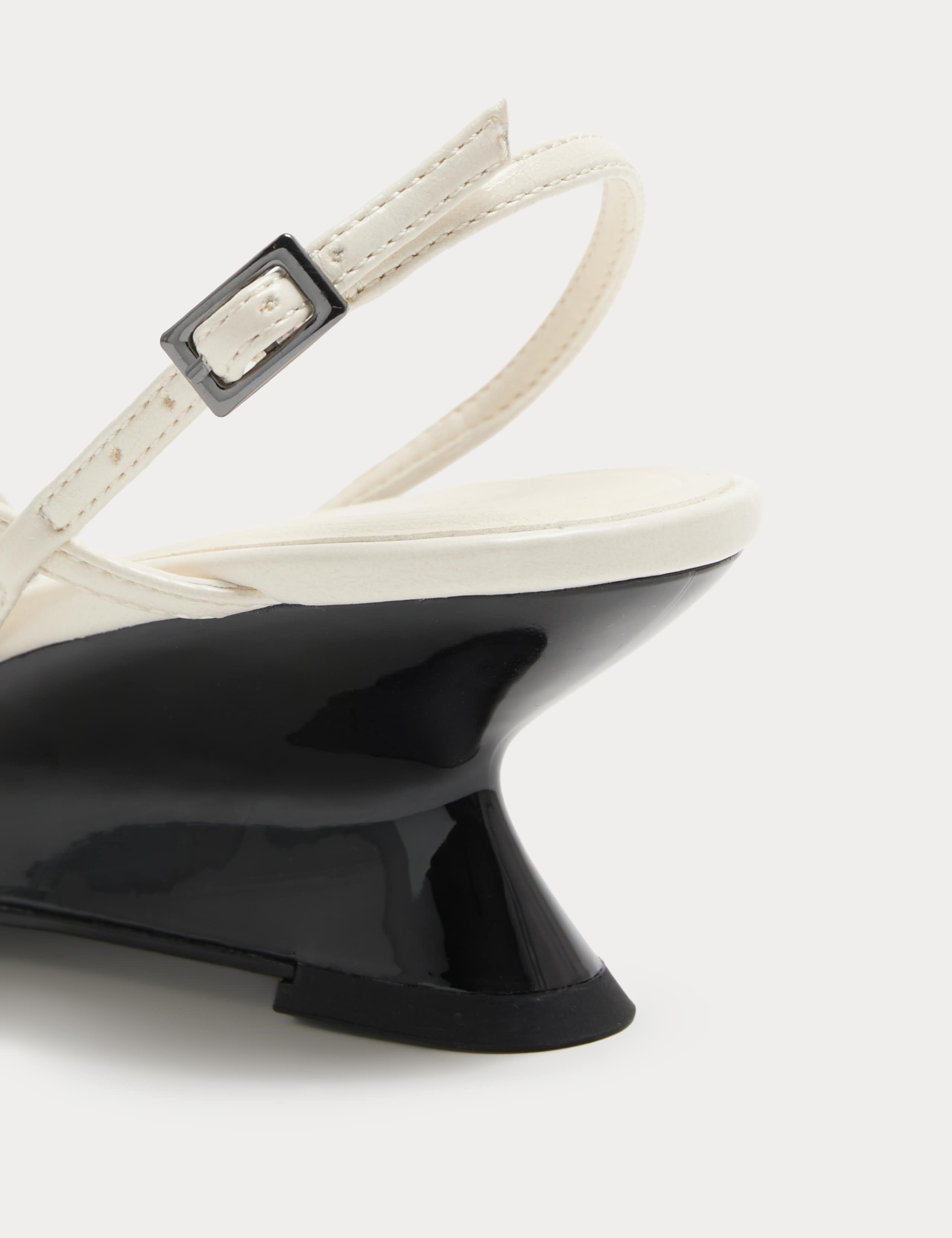 Mirrored Strappy Wedge Heeled Sandals 3 of 3