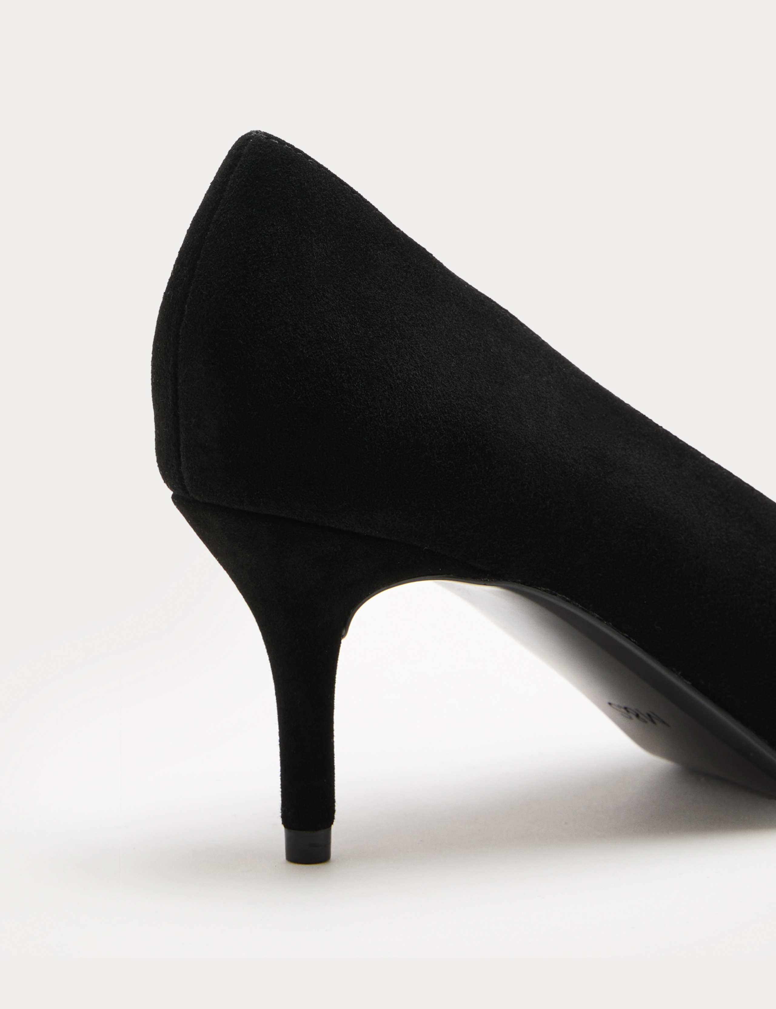 Suede Stiletto Heel Pointed Court Shoes 3 of 3
