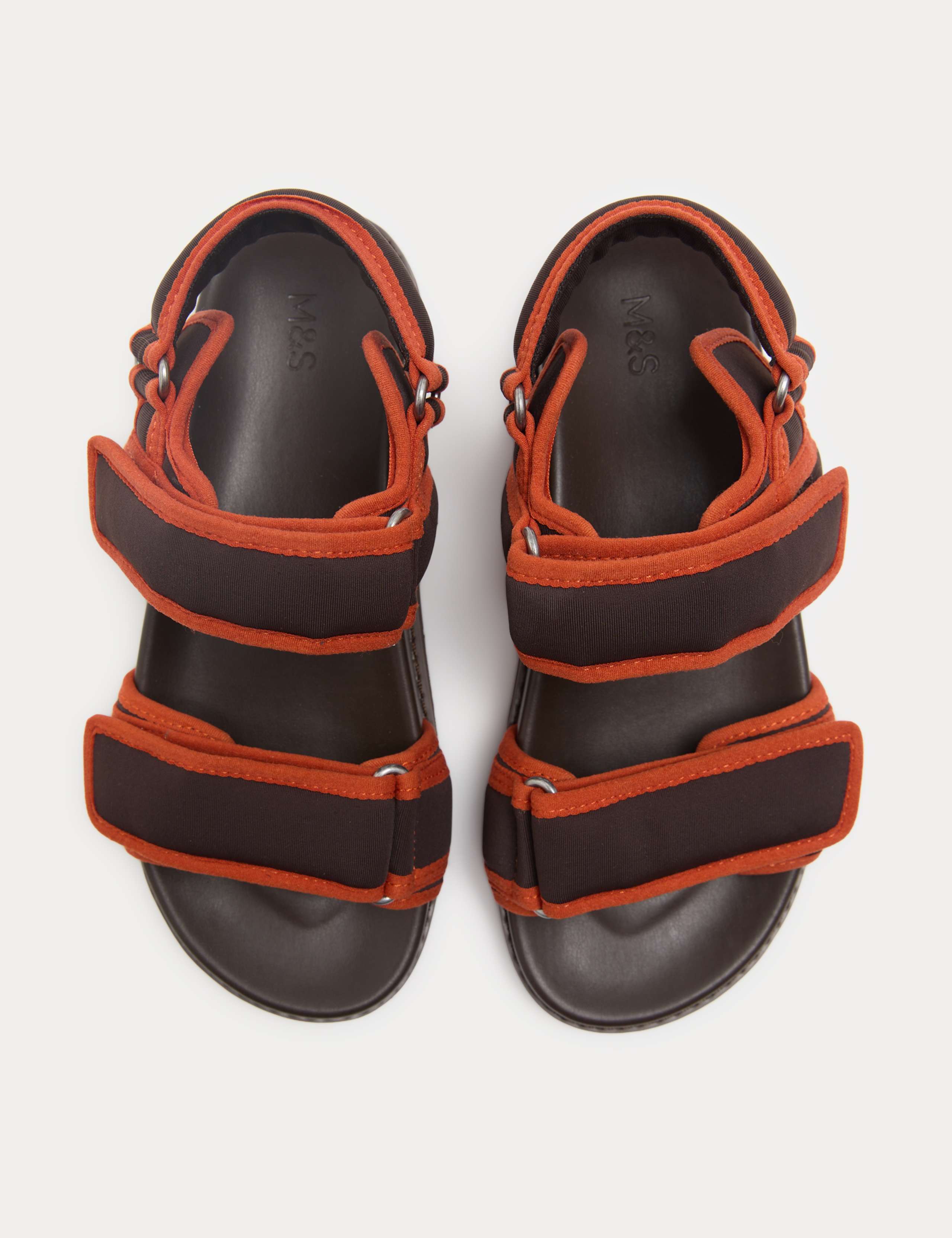 Double Strap Chunky Footbed Sandals 2 of 3
