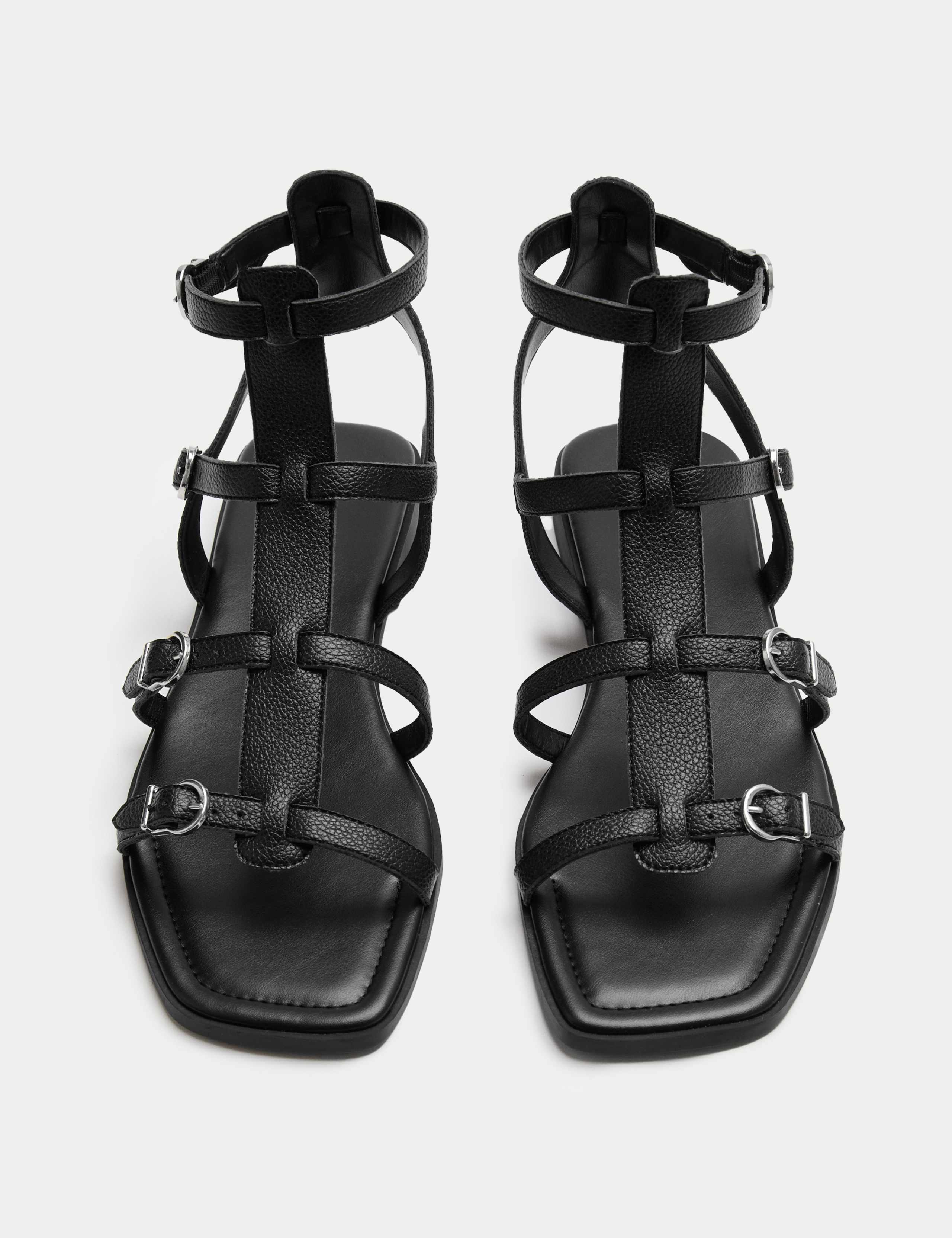 Strappy Flat Gladiator Sandals 1 of 3