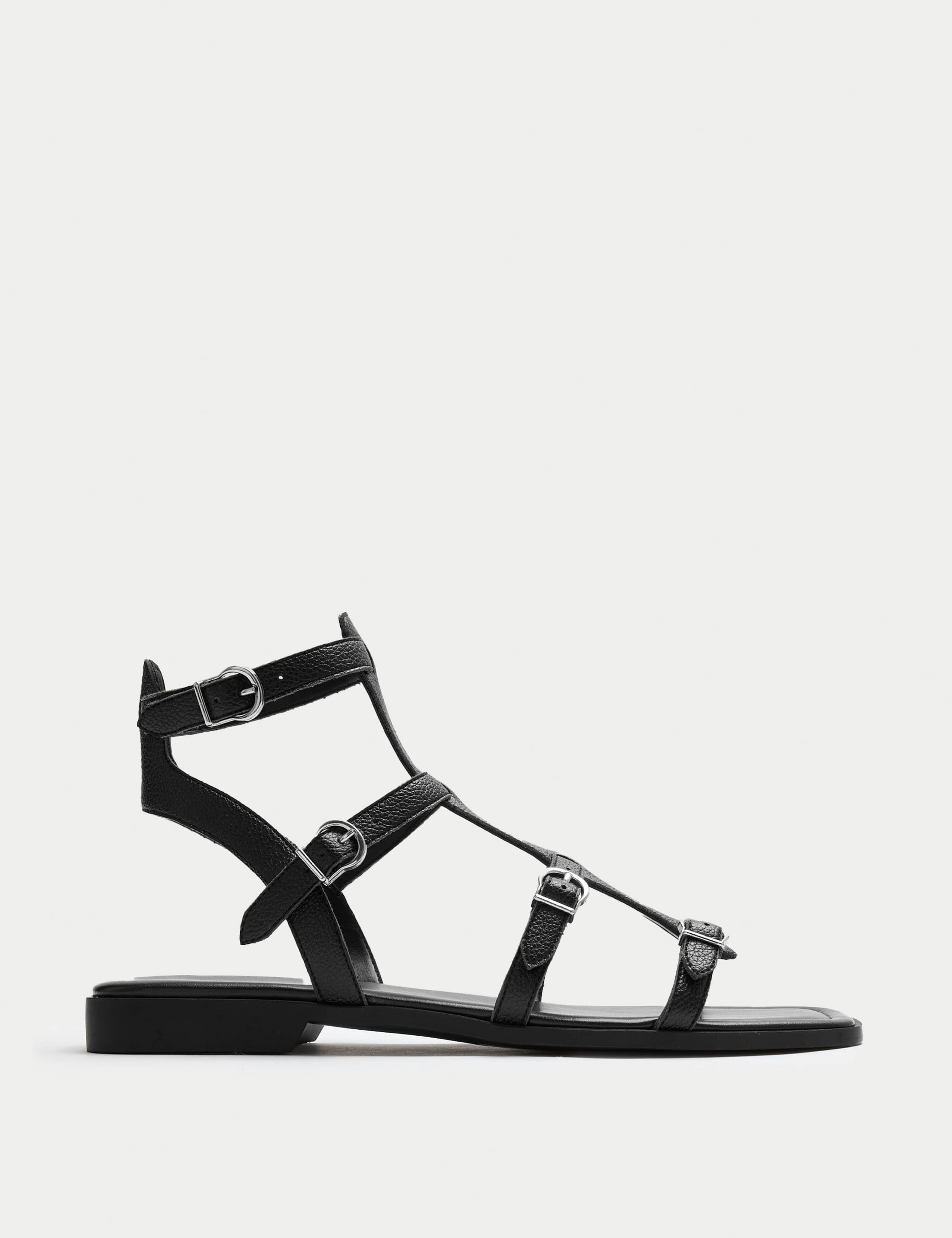 Strappy Flat Gladiator Sandals 2 of 3