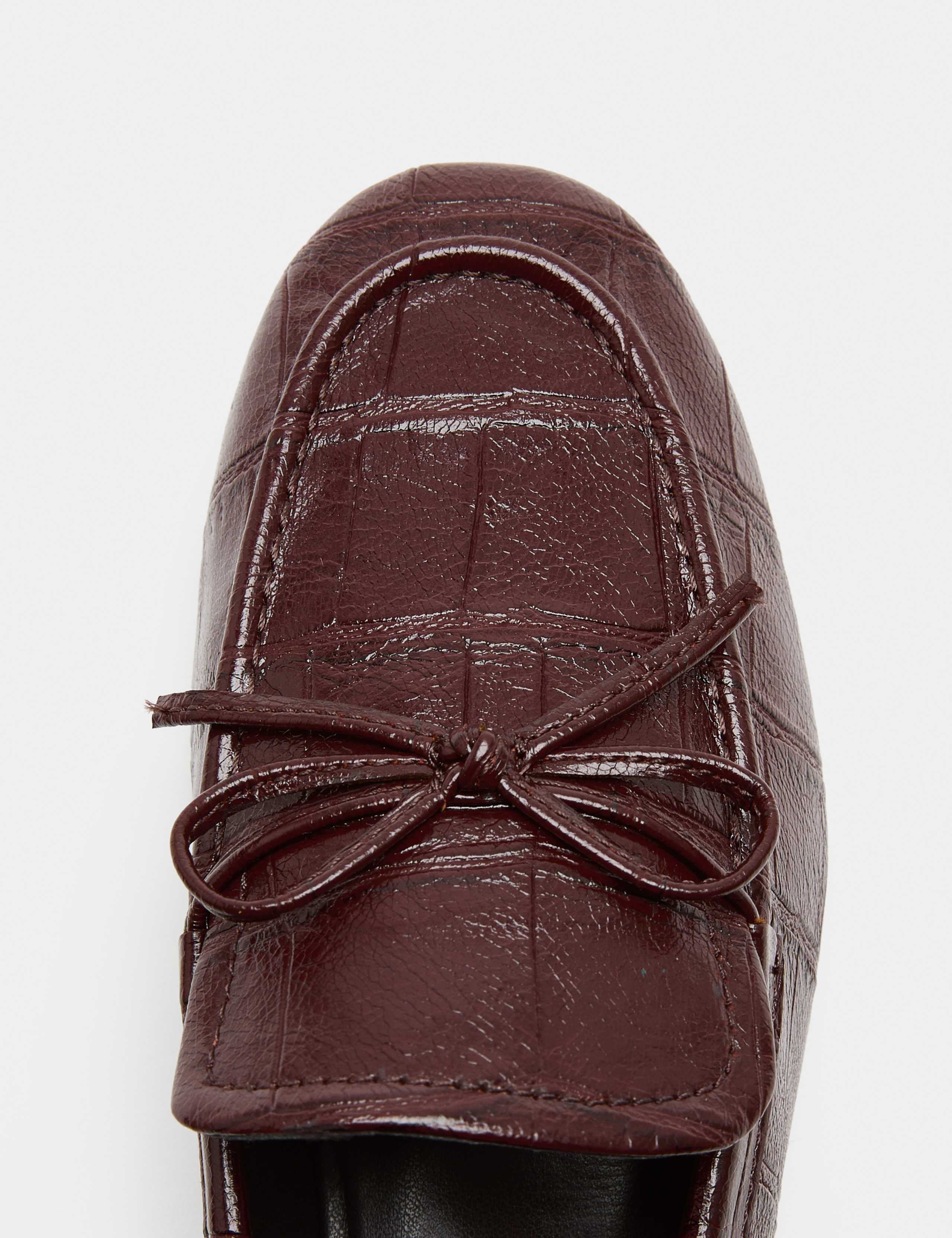 Croc Bow Flat Loafers 3 of 3
