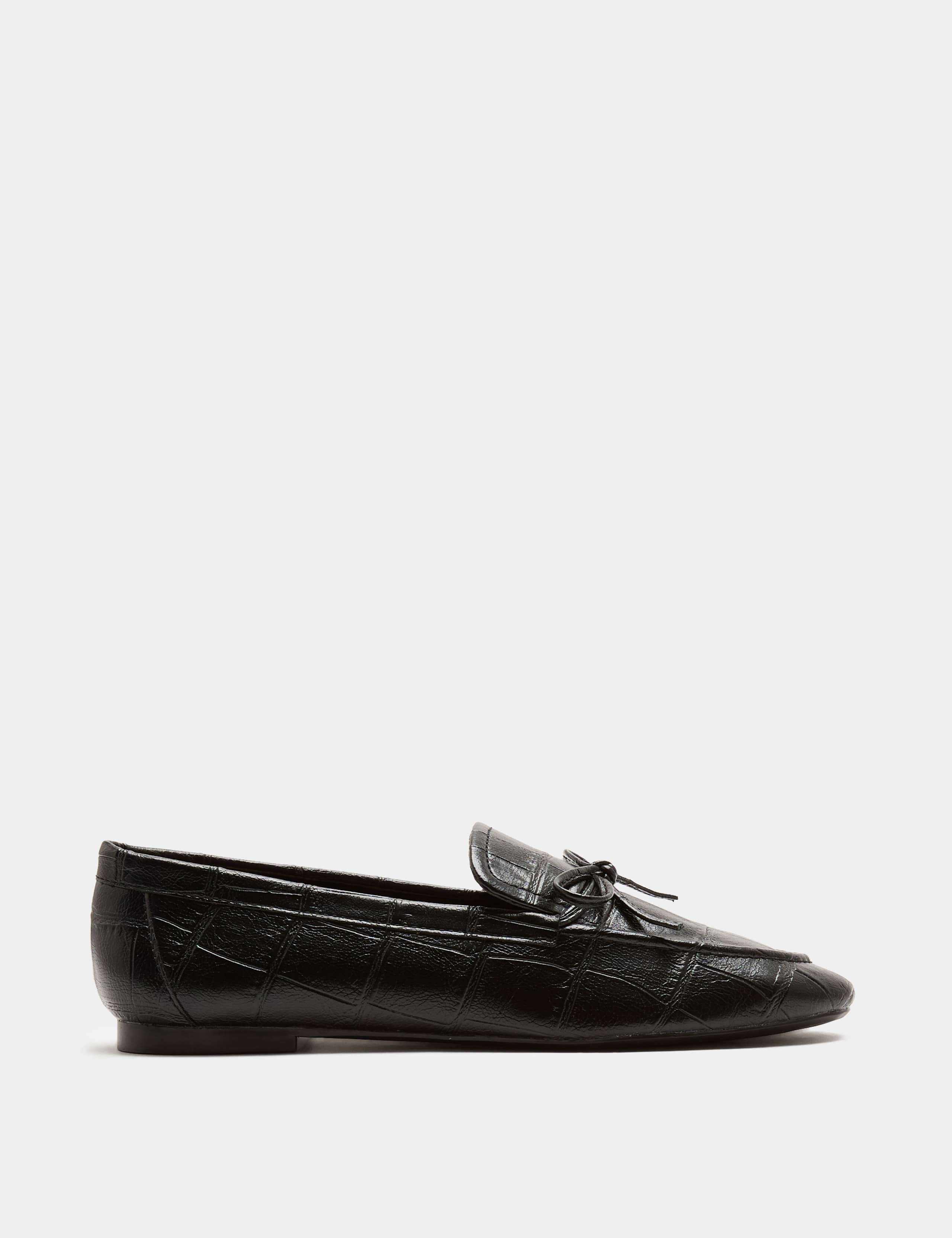 Croc Bow Flat Loafers 2 of 3