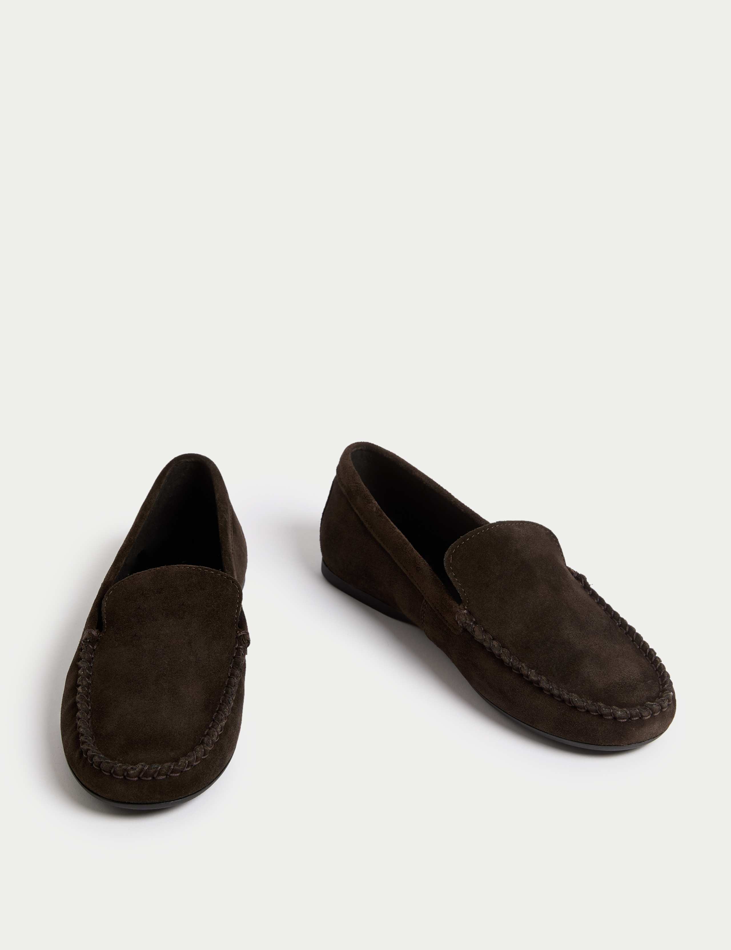 Suede Flat Loafers 2 of 3