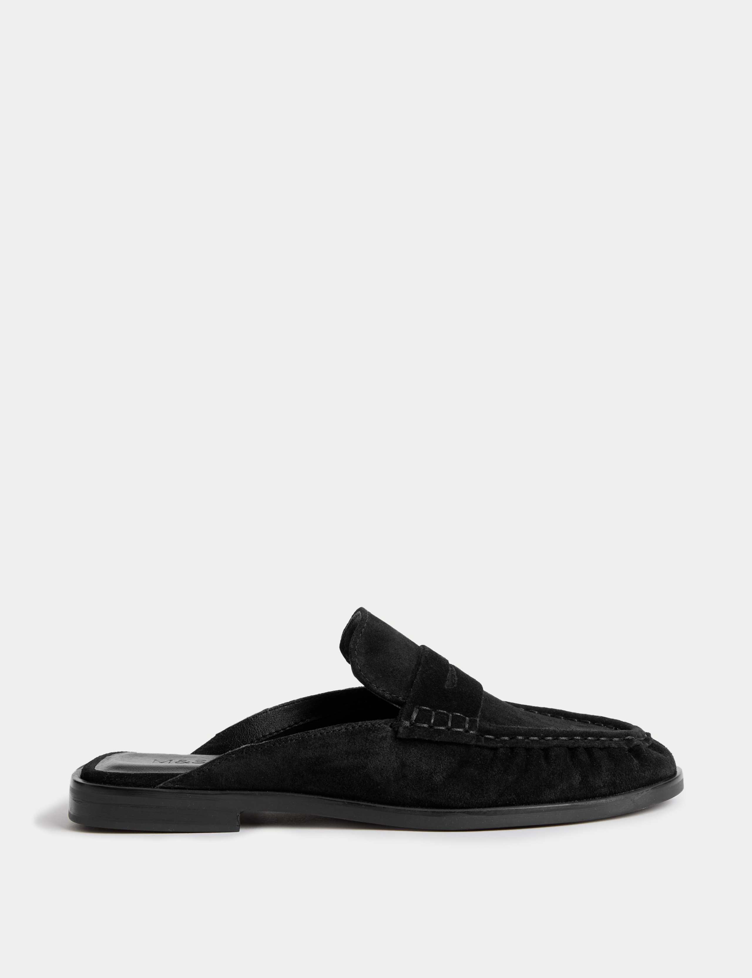 Suede Loafer Mules 1 of 3