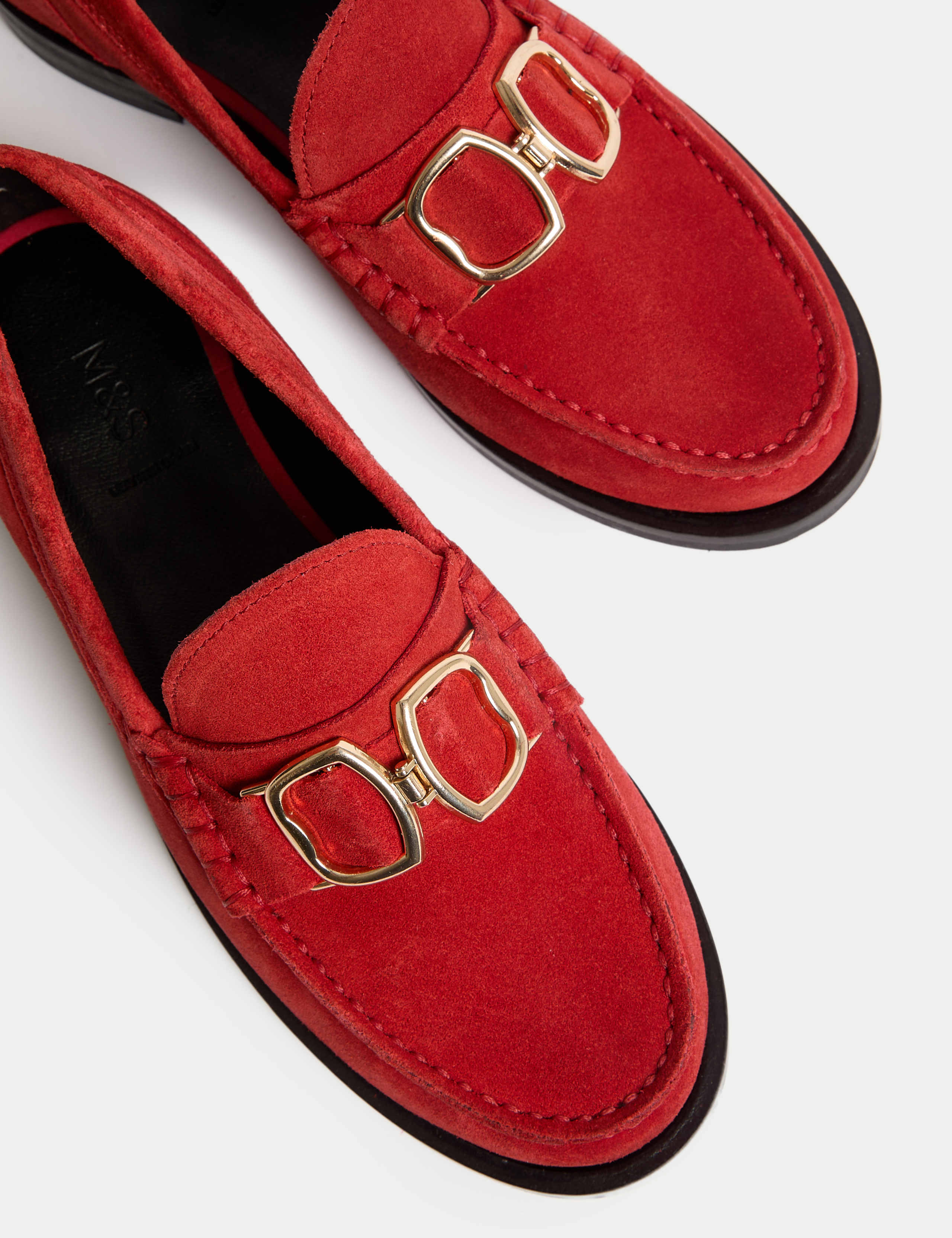 Suede Trim Loafers 3 of 3