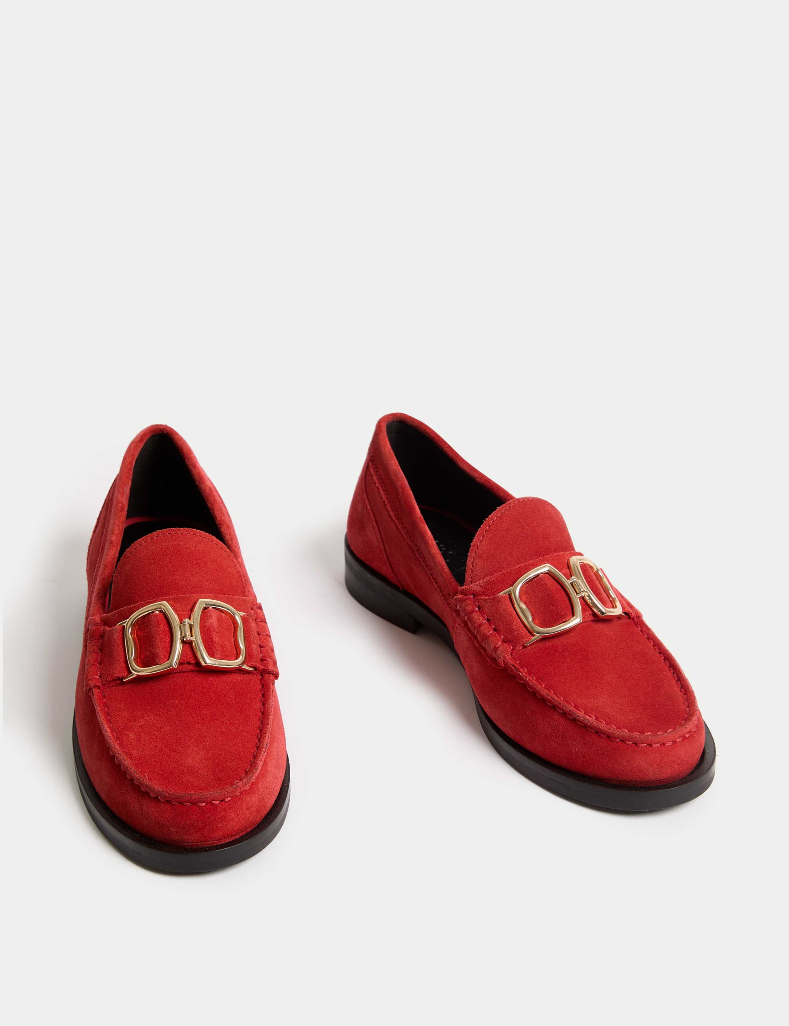 Suede Trim Loafers 2 of 3