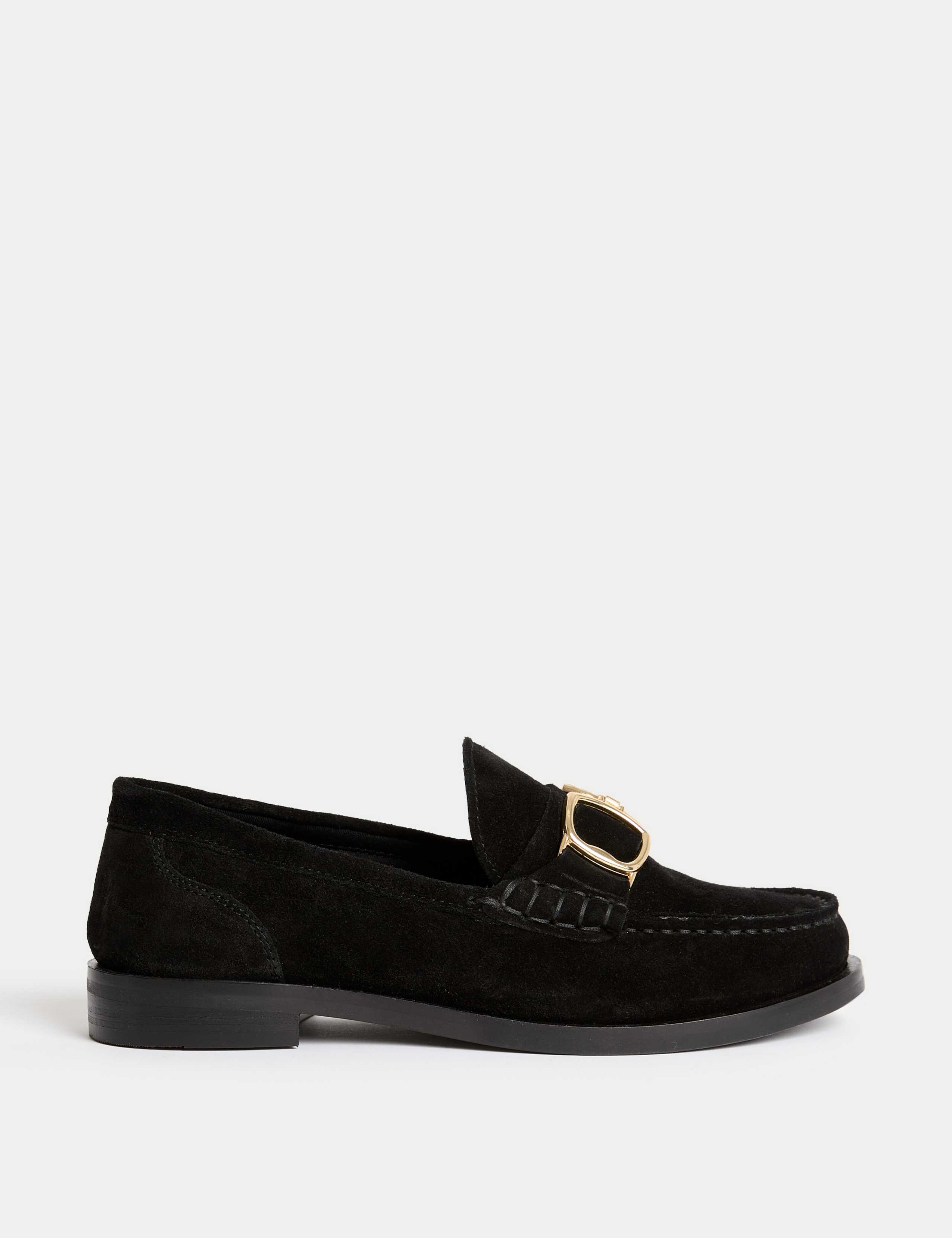 Suede Trim Loafers 1 of 3