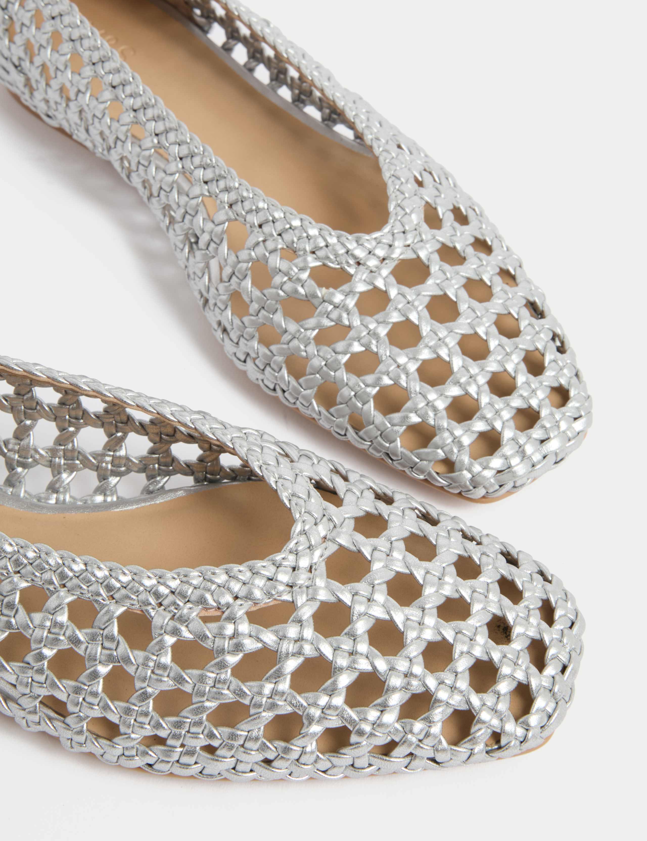 Woven Ballet Pumps 3 of 3