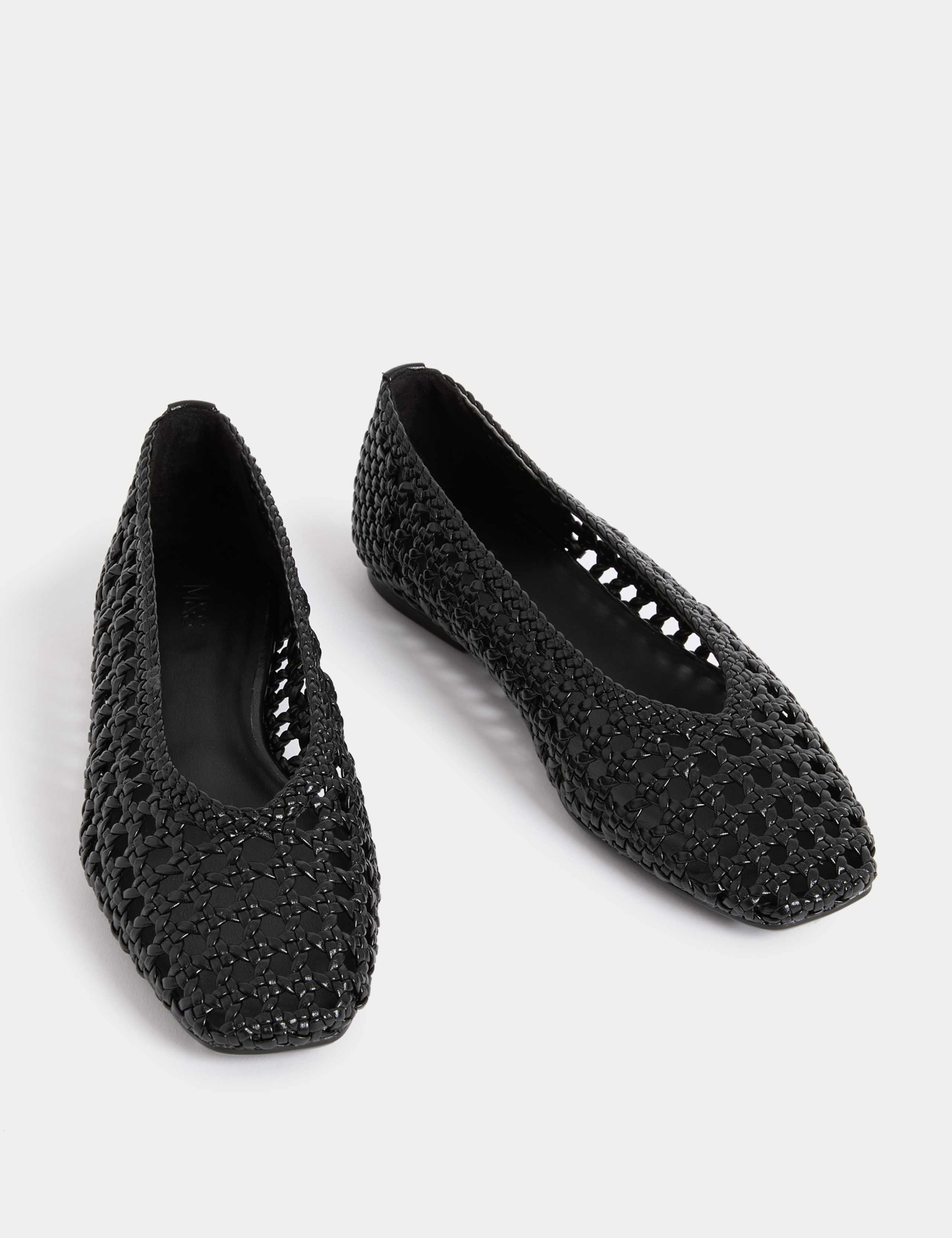Woven Ballet Pumps 2 of 3