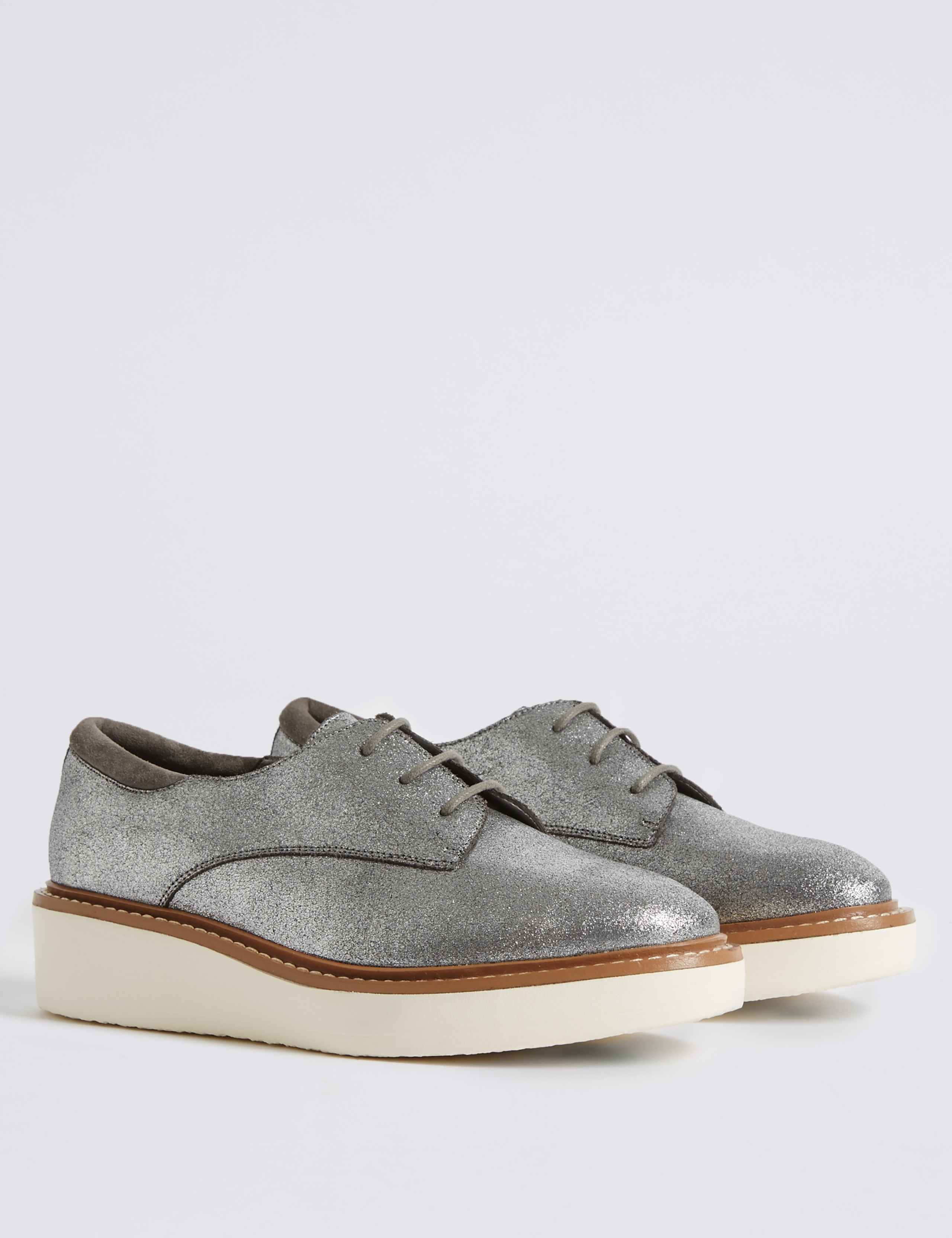 Leather Lace-up Brogue Shoes 3 of 6