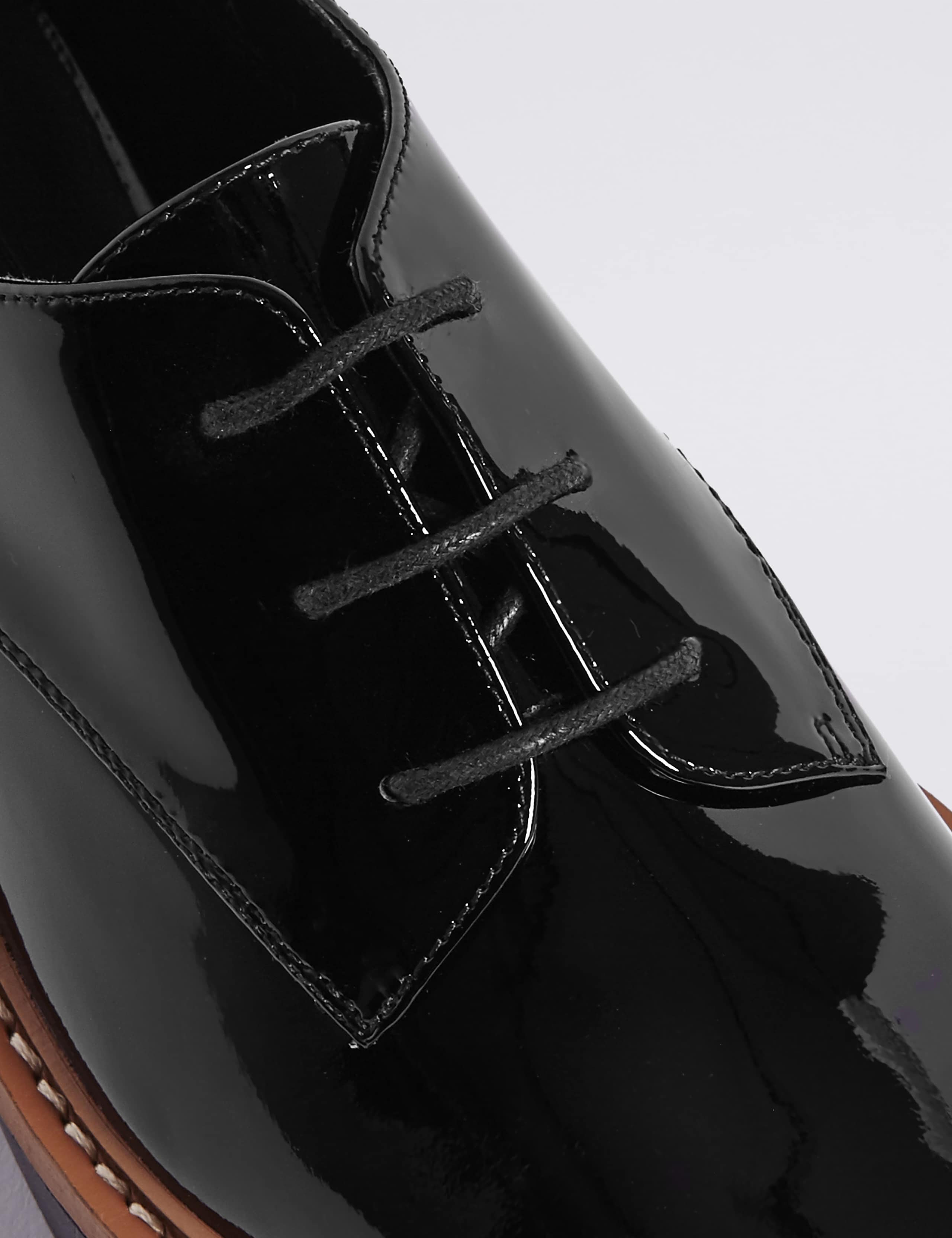 Leather Flatform Brogue Shoes 6 of 6