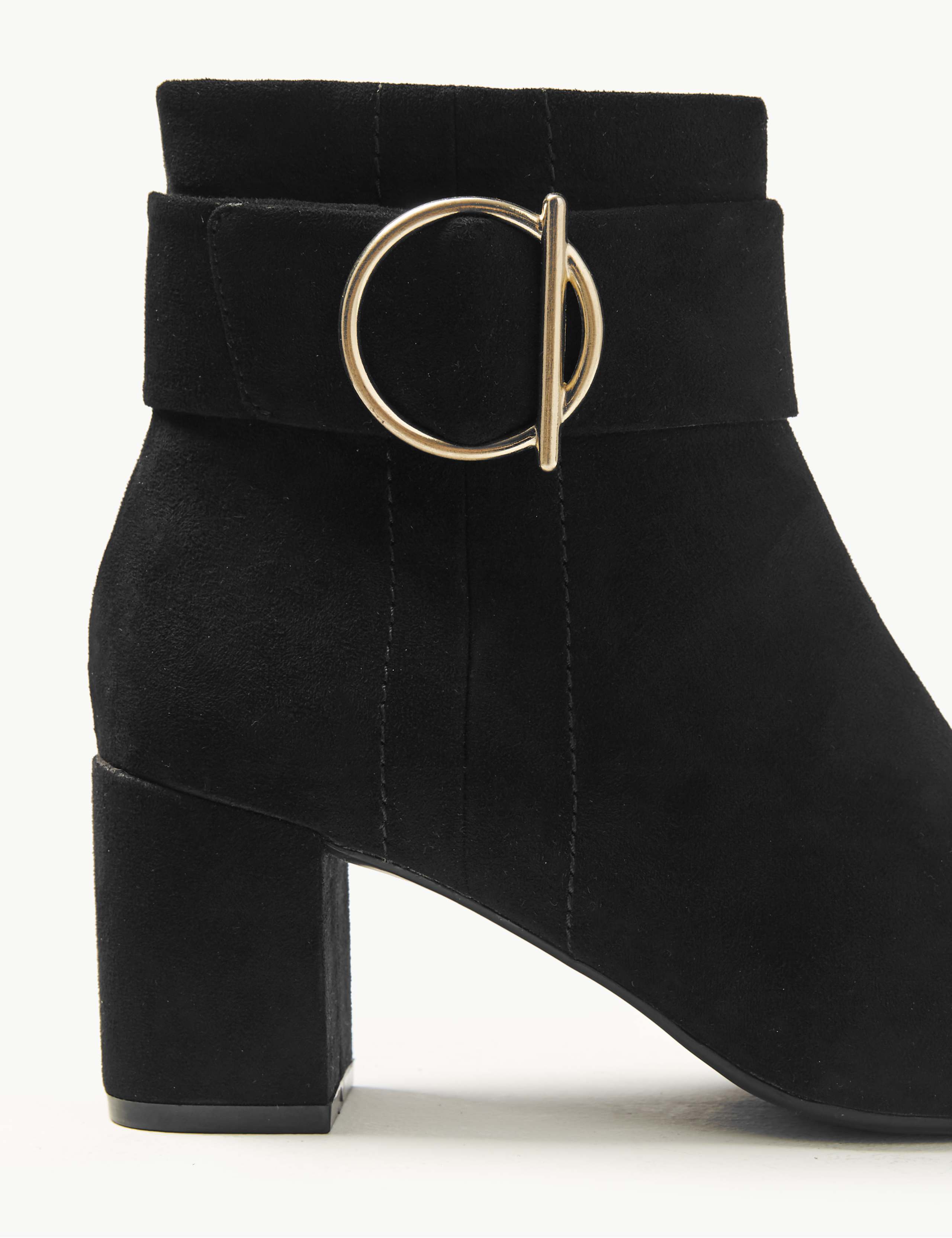 Wide Fit Buckle Ankle Boots 4 of 6