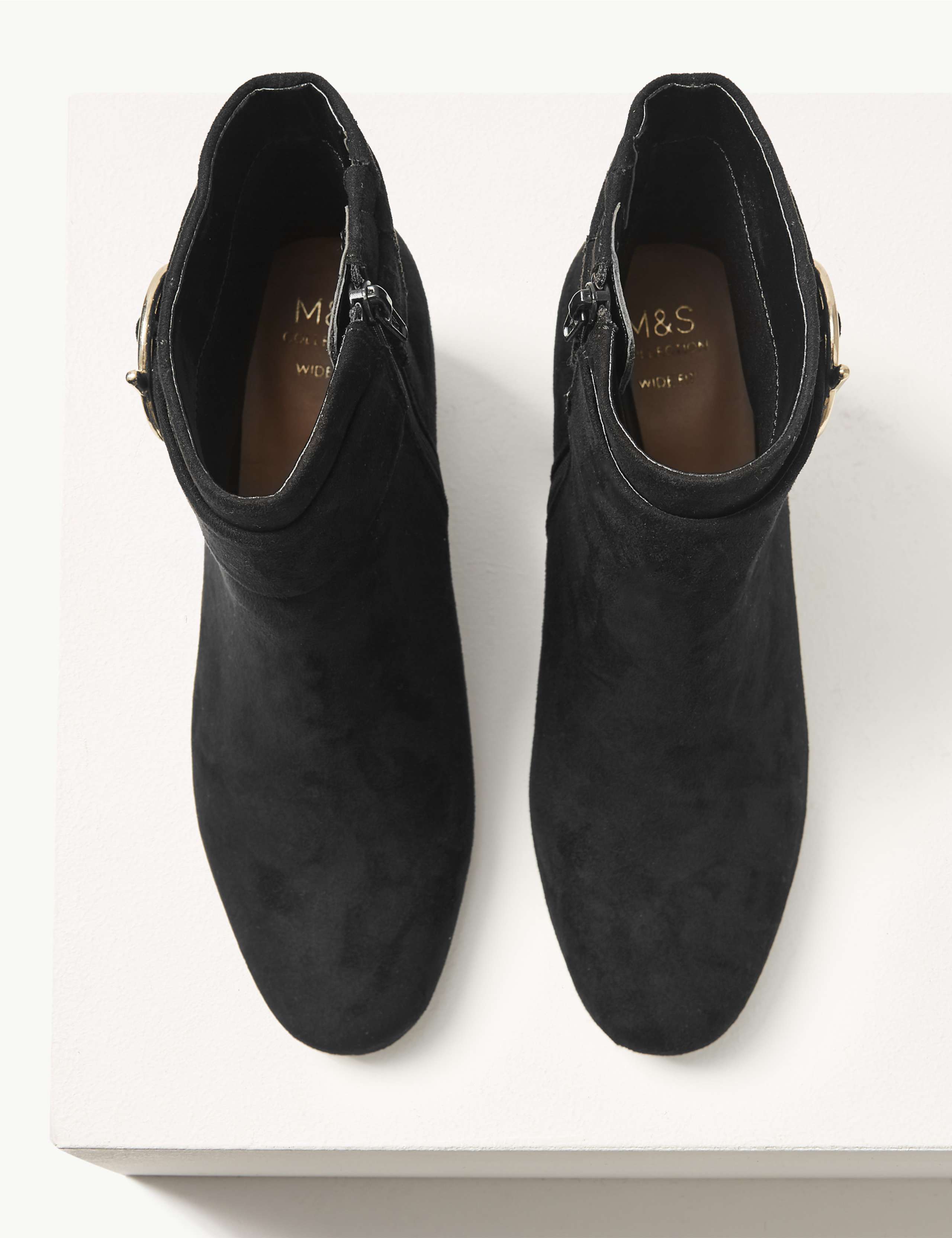 Wide Fit Buckle Ankle Boots 6 of 6