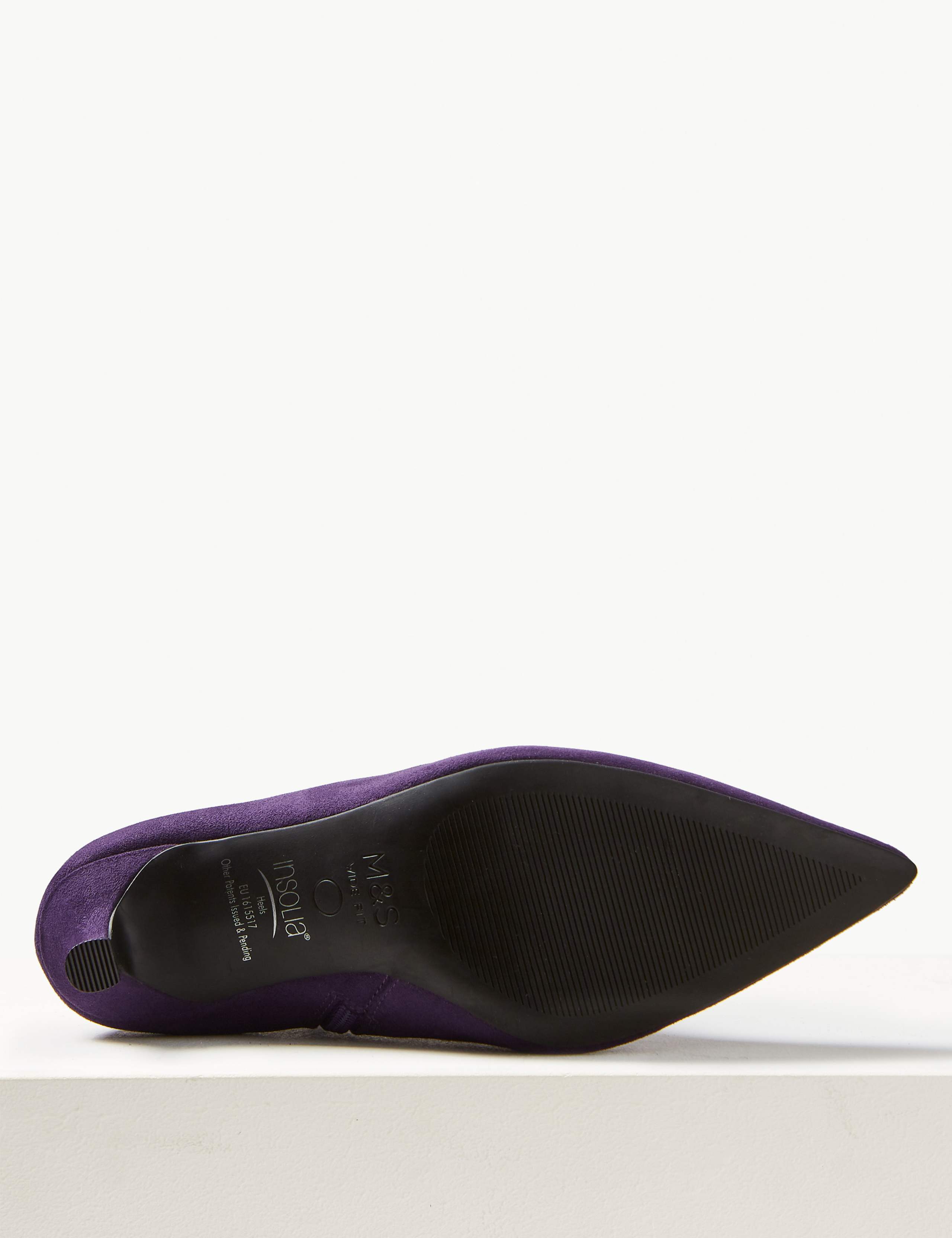 Wide Fit Kitten Heel Ankle Boots 6 of 6