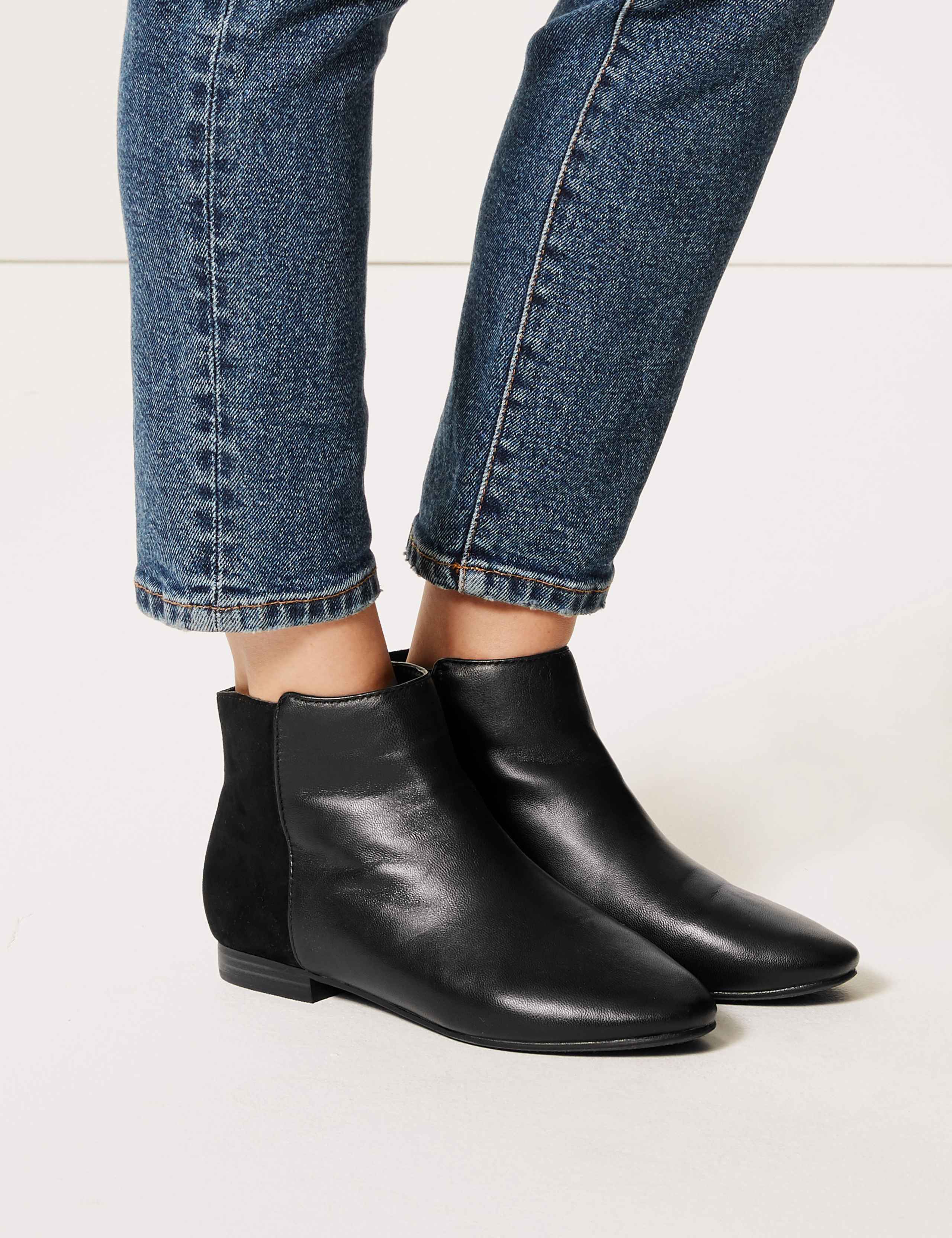 Leather Ankle Boots 1 of 5