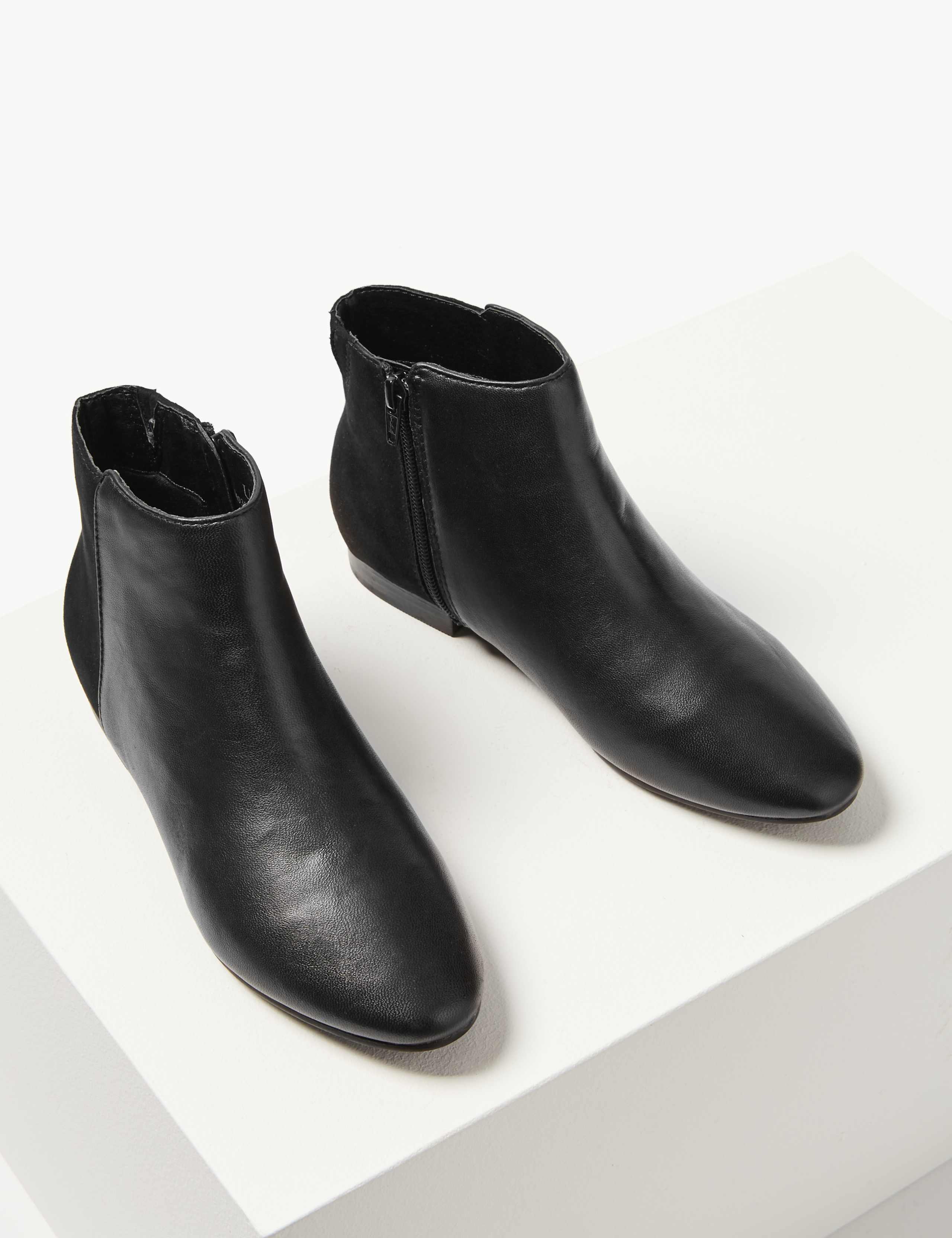 Leather Ankle Boots 3 of 5