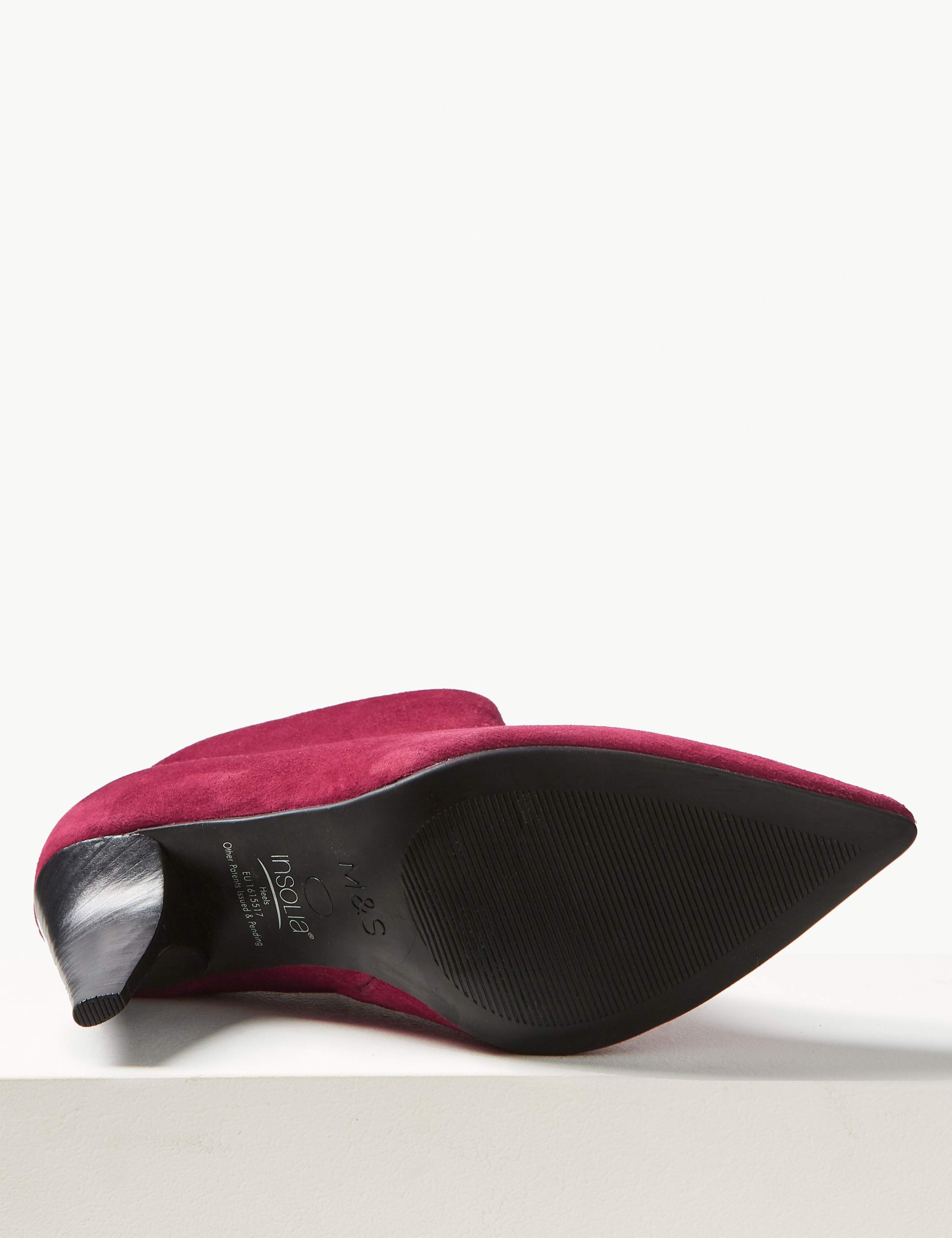 Suede Smart Point Ankle Boots 6 of 6