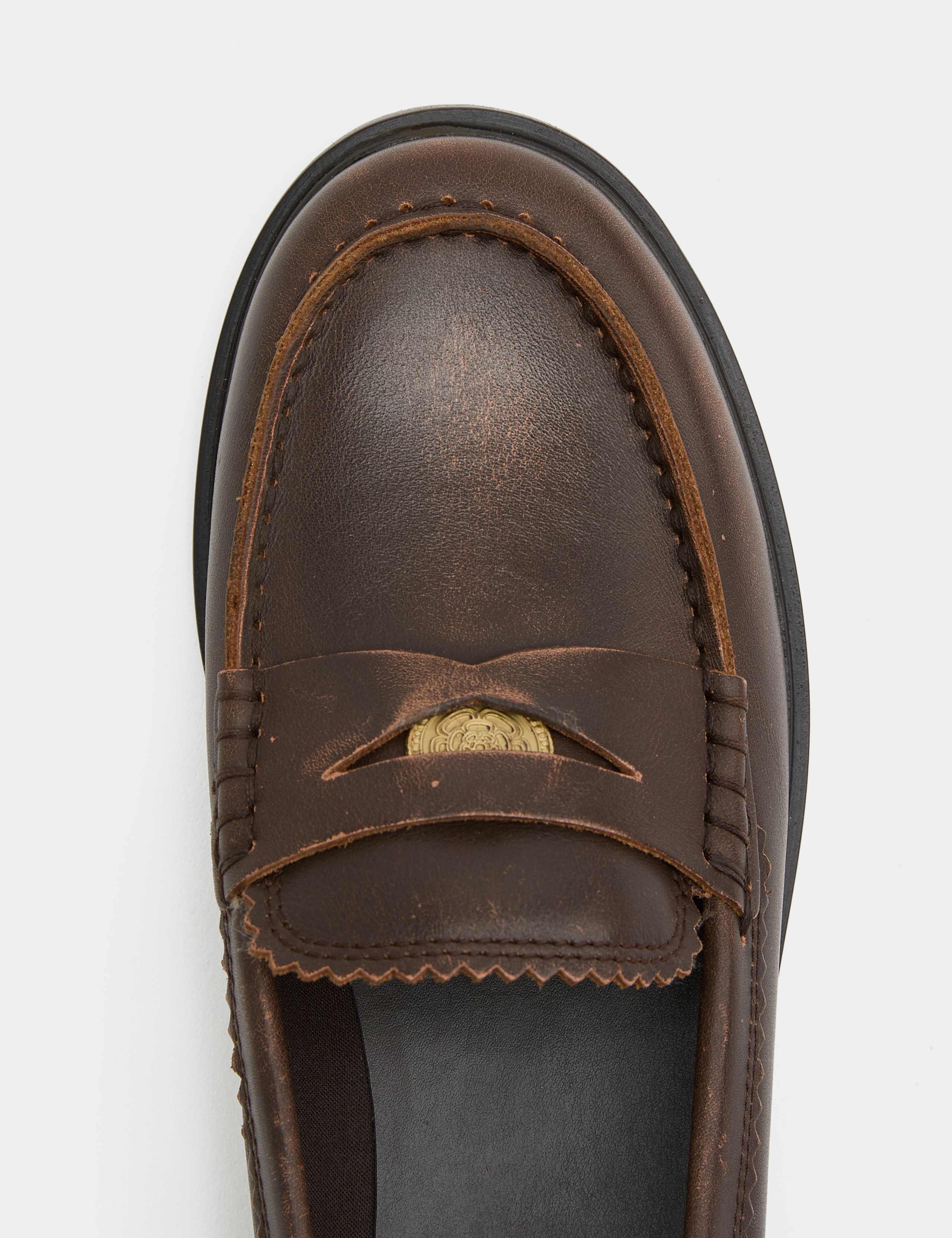 Leather Penny Loafers 3 of 3