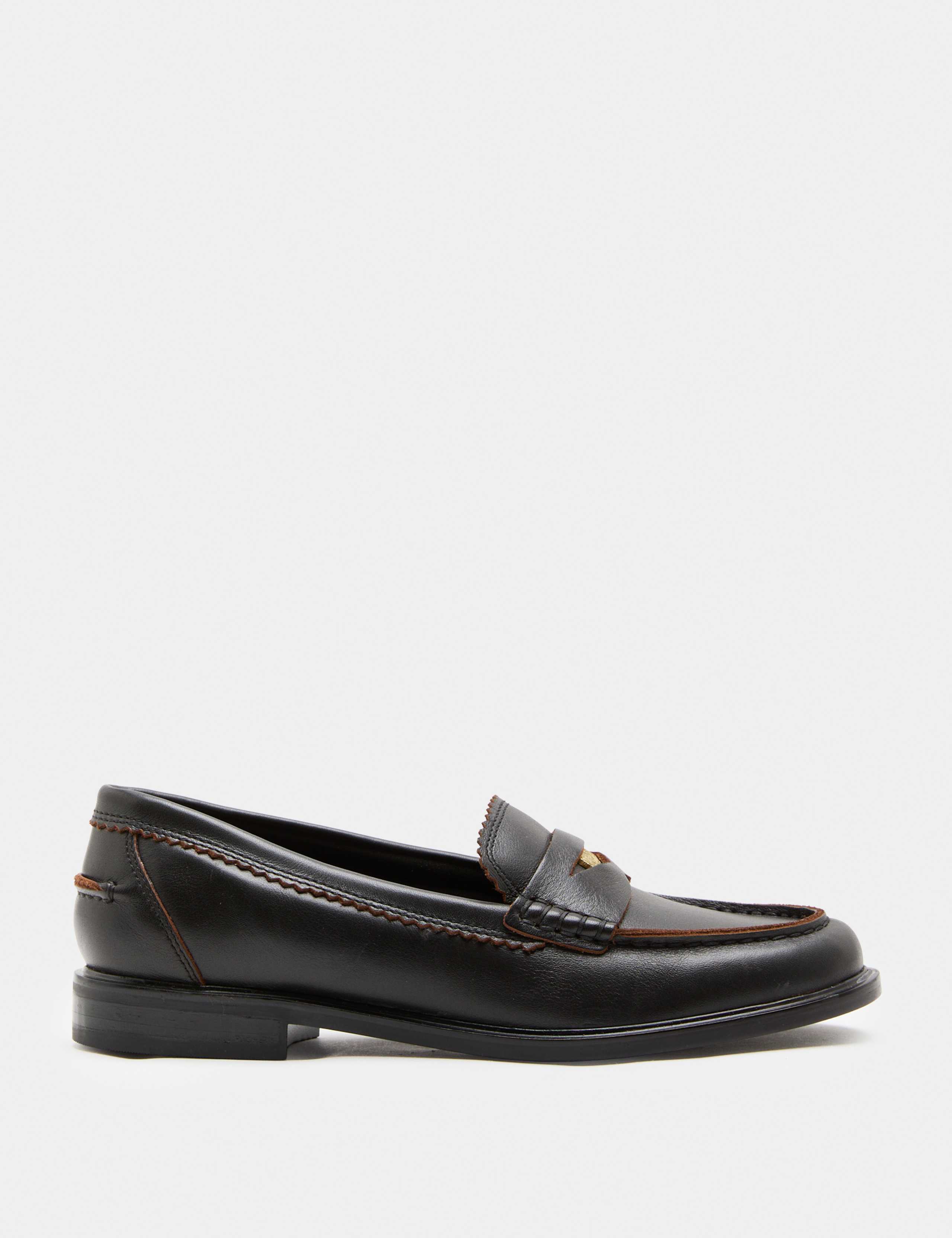 Leather Penny Loafers 1 of 3
