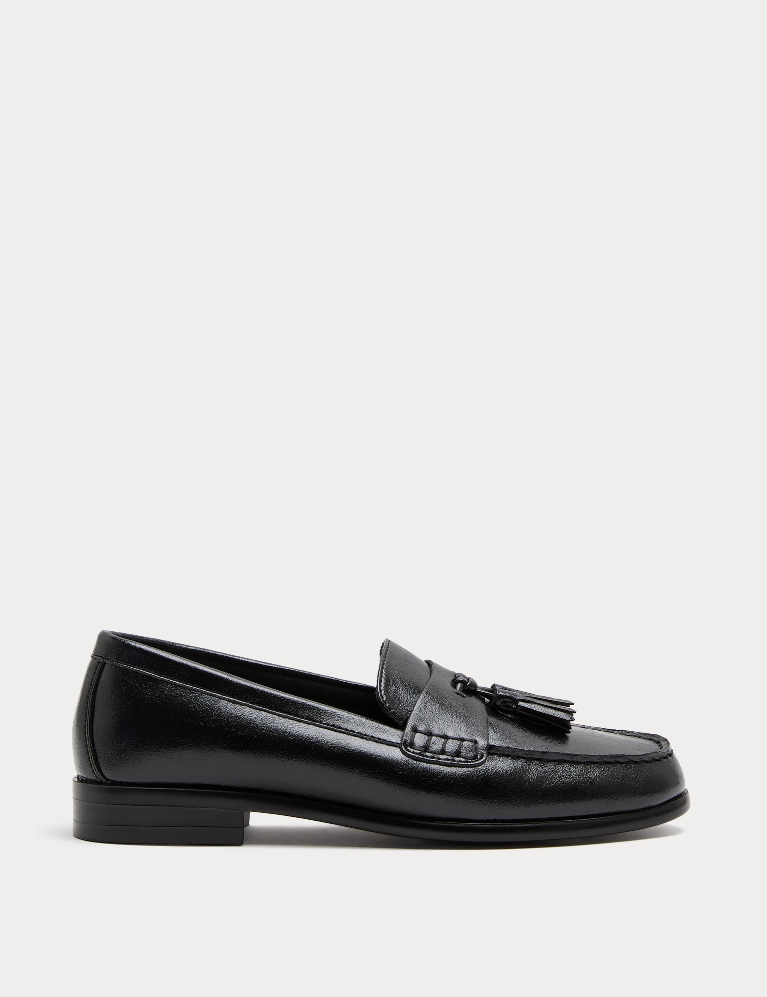 Tassel Block Heel Loafers 2 of 3